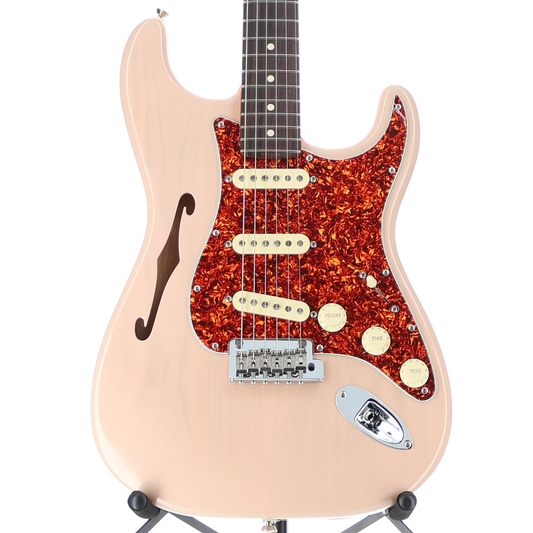 Fender American Professional II Stratocaster Thinline, Transparent Shell Pink, Plays Great (T10) (09919)