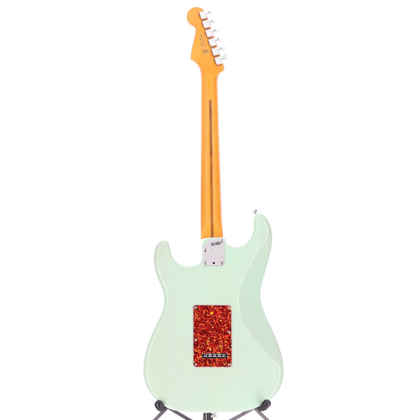 Fender American Professional II Stratocaster Thinline, Transparent Surf Green, Plays Great (L6) (17579)