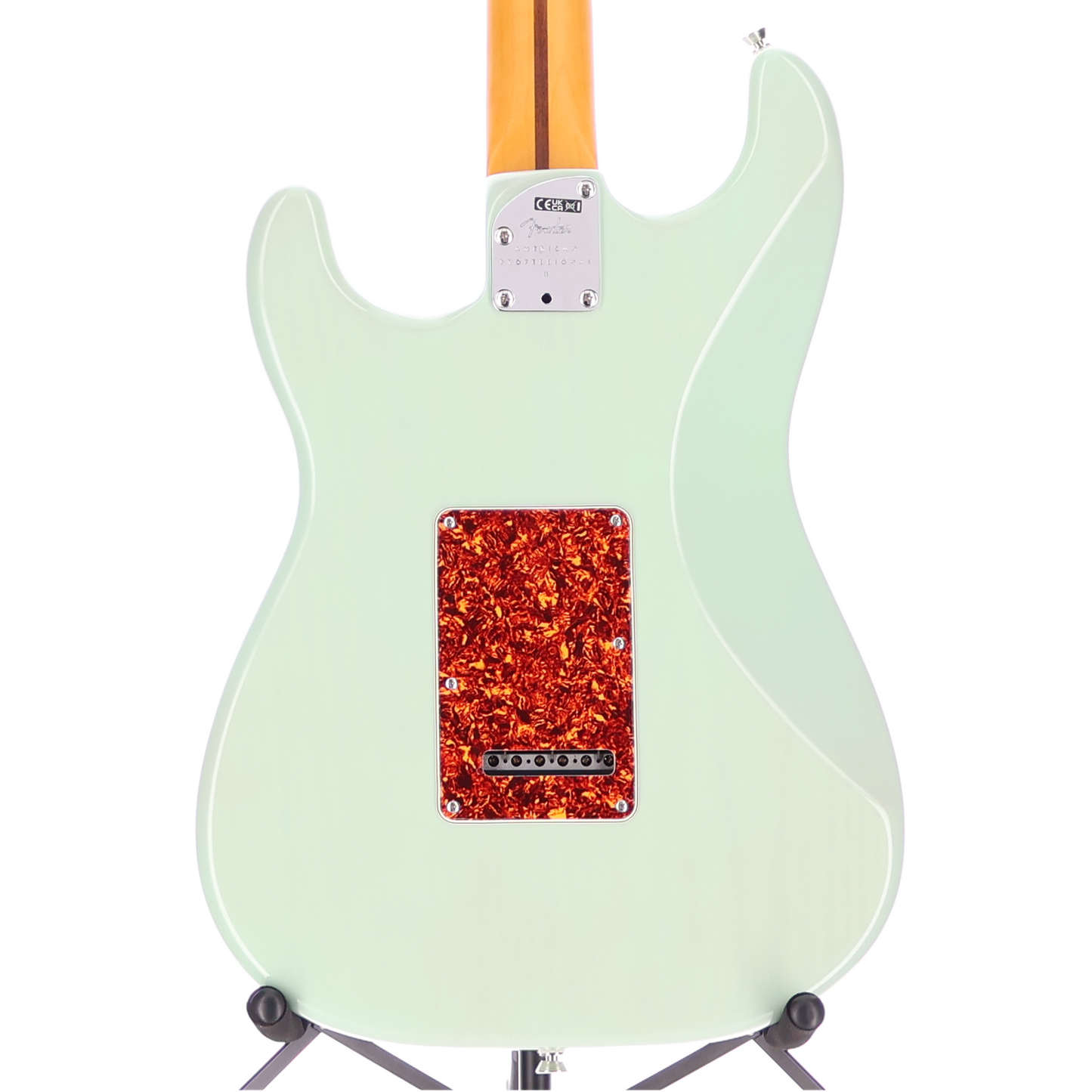 Fender American Professional II Stratocaster Thinline, Transparent Surf Green, Professional Setup (L5) (14380)