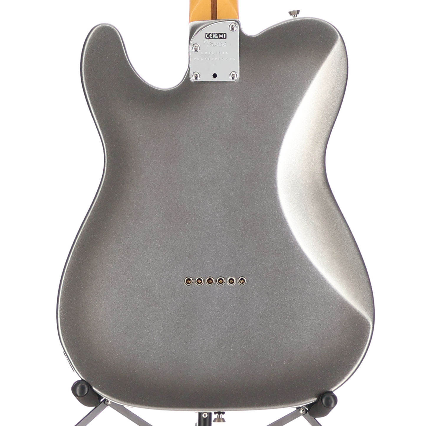 Fender American Professional II Telecaster Deluxe, Mercury, Expert Setup (SR) (30382)