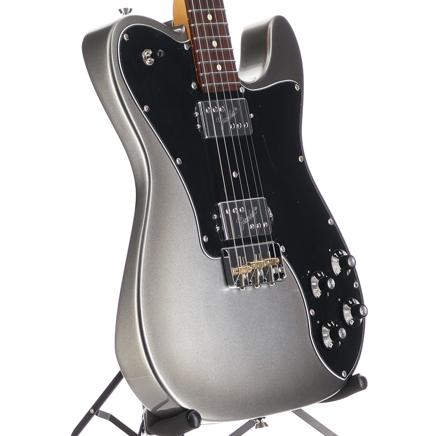 Fender American Professional II Telecaster Deluxe, Mercury, Expert Setup (SR) (30382)