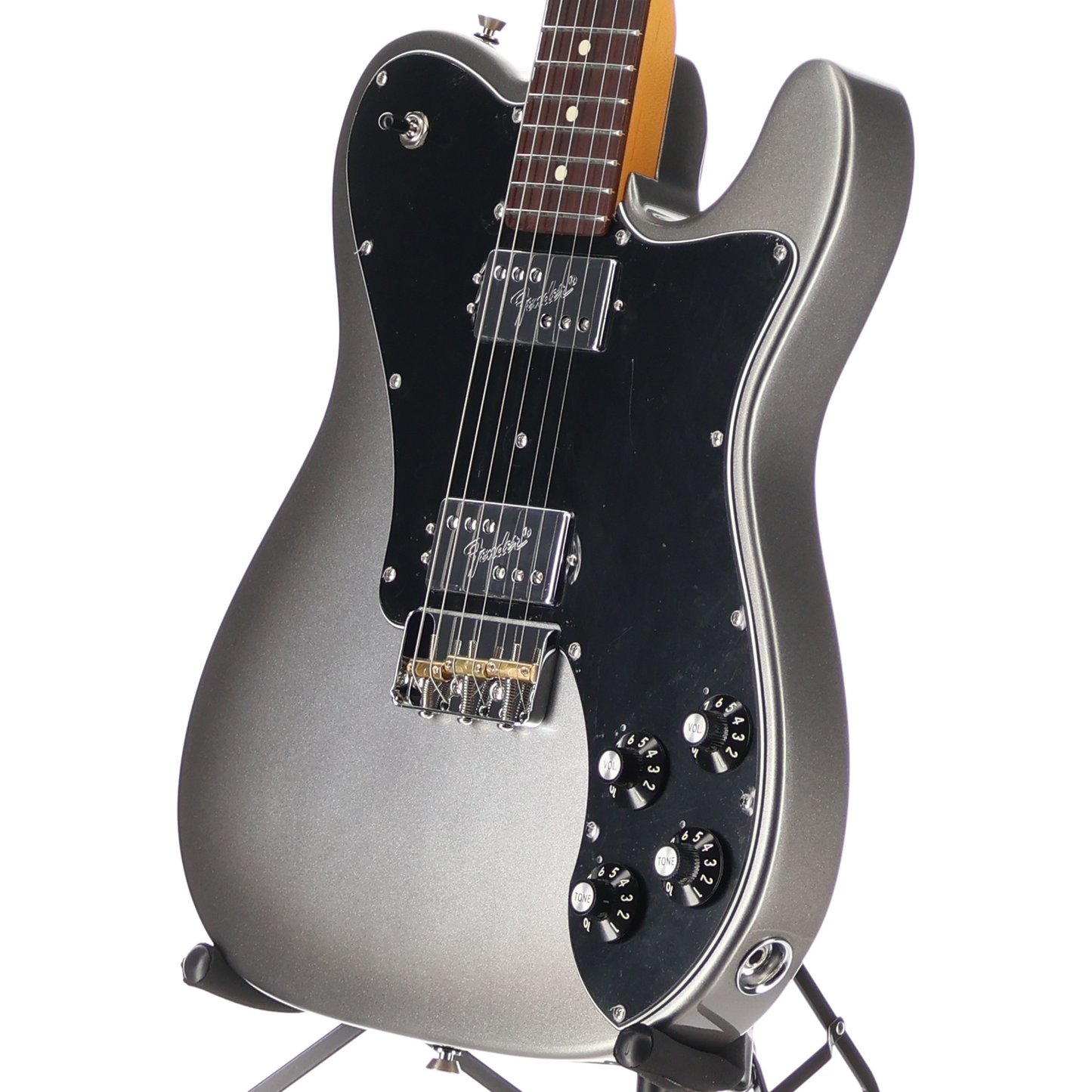 Fender American Professional II Telecaster Deluxe, Mercury, Expert Setup (SR) (30382)