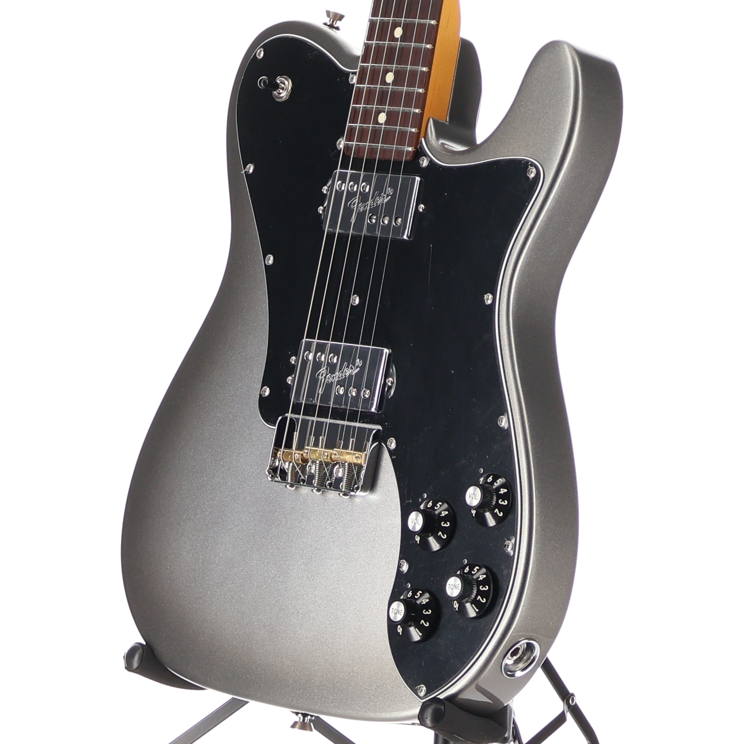 Fender American Professional II Telecaster Deluxe, Mercury, Expert Setup (SR) (30382)