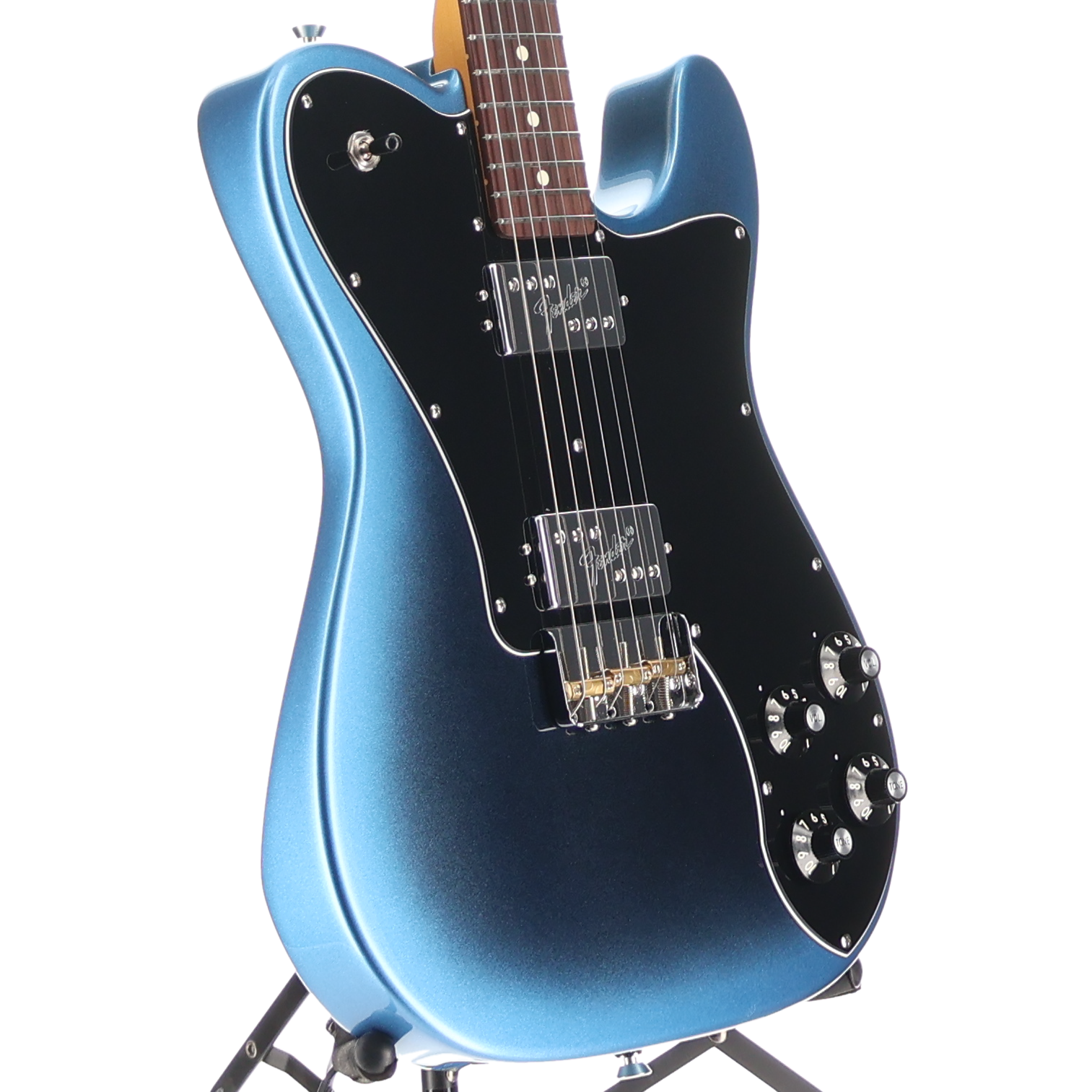 Fender American Professional II Telecaster Deluxe, Rosewood Fingerboard, Dark Night (X7) (34914)