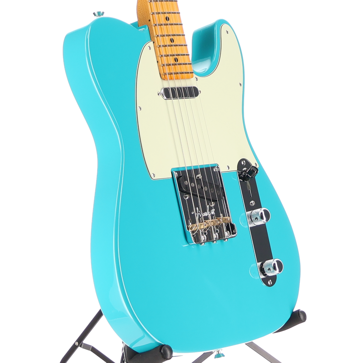 Fender American Professional II Telecaster, Maple Fingerboard, Miami Blue (J4) (68966)