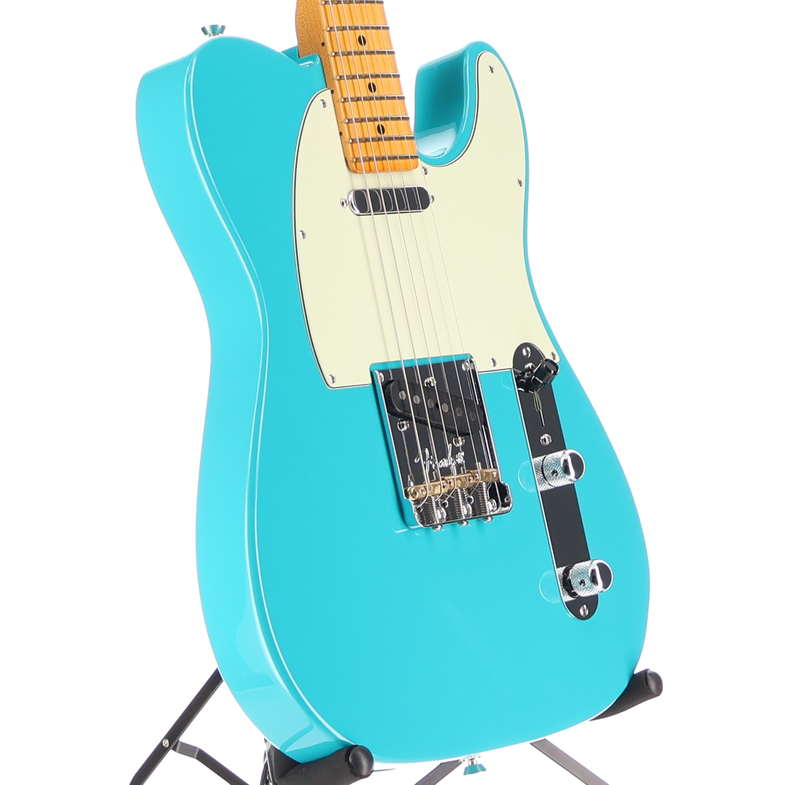 Fender American Professional II Telecaster, Maple Fingerboard, Miami Blue (J4) (68966)