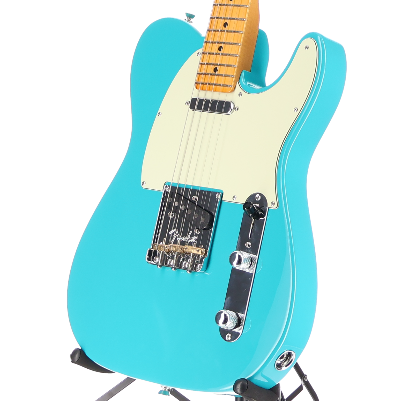 Fender American Professional II Telecaster, Maple Fingerboard, Miami Blue (J4) (68966)