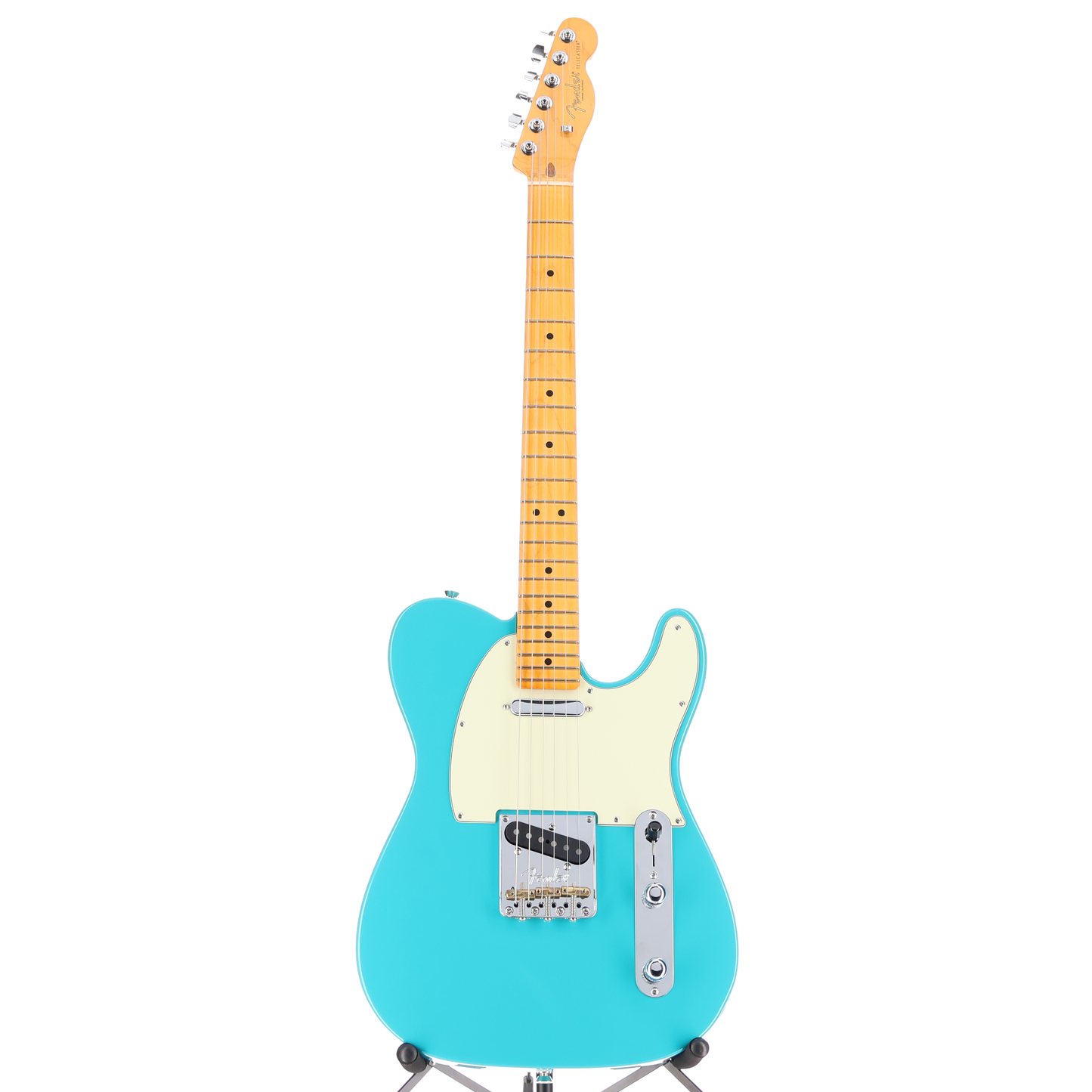 Fender American Professional II Telecaster, Maple Fingerboard, Miami Blue (J4) (68966)