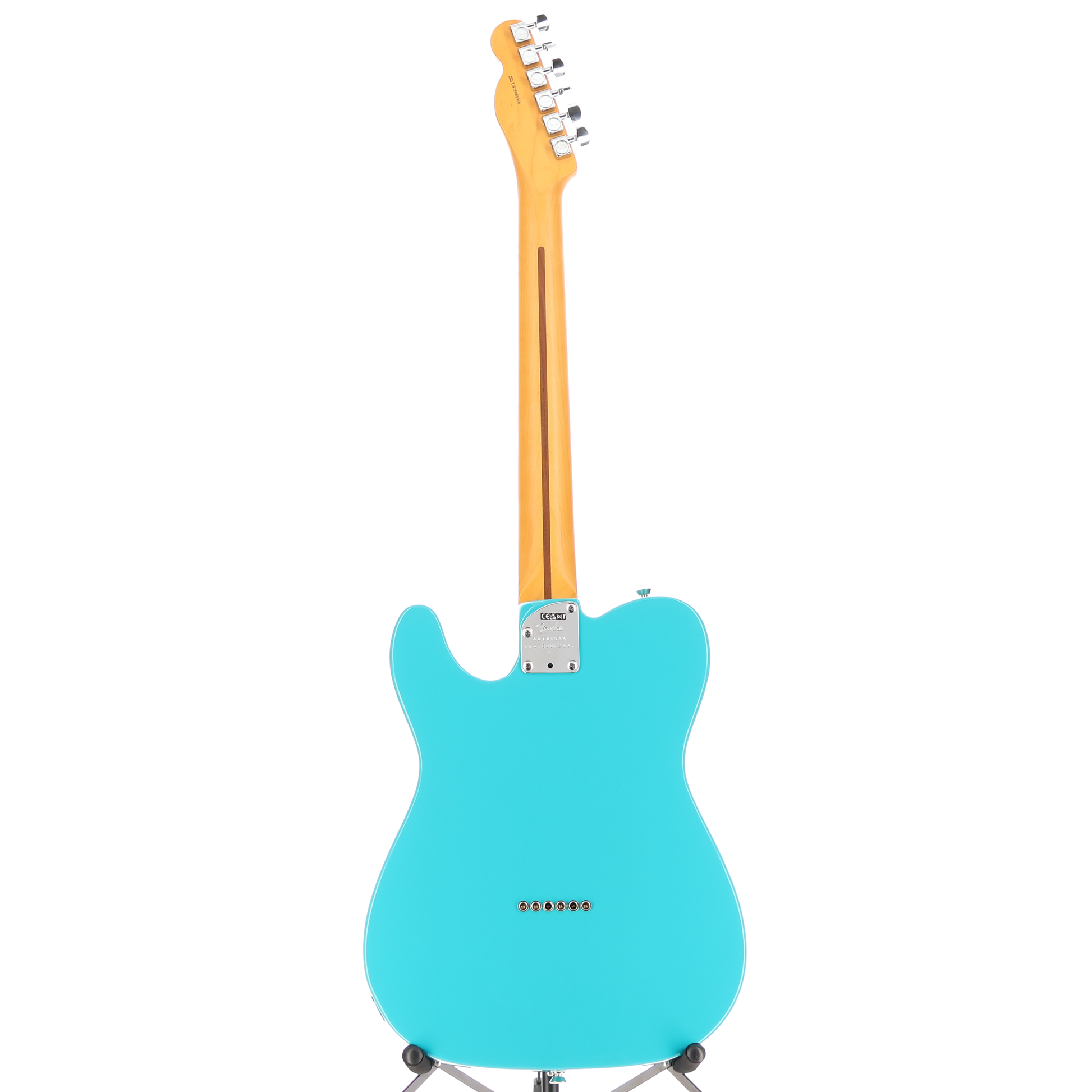 Fender American Professional II Telecaster, Maple Fingerboard, Miami Blue (J4) (68966)