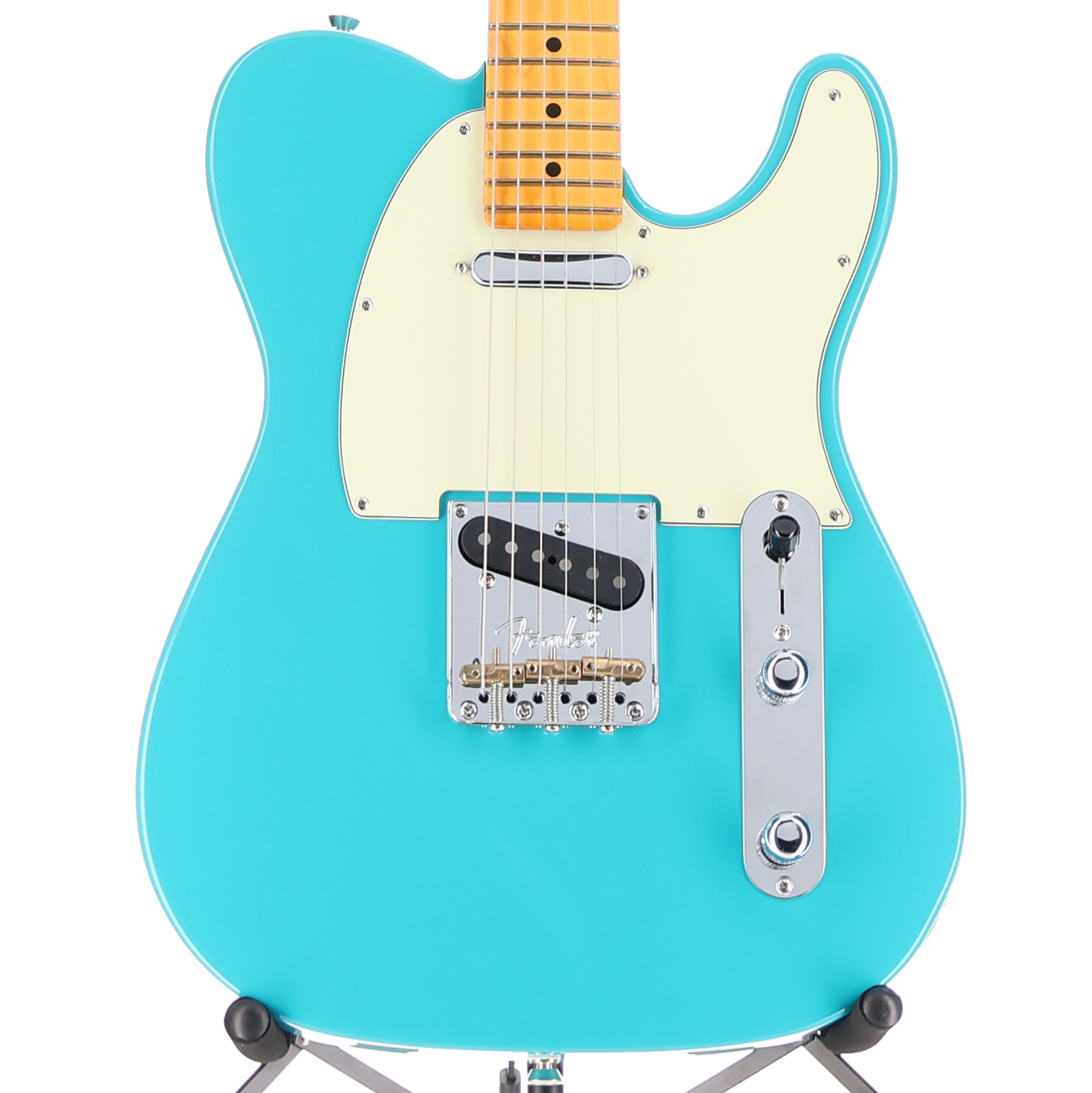 Fender American Professional II Telecaster, Maple Fingerboard, Miami Blue (J4) (68966)