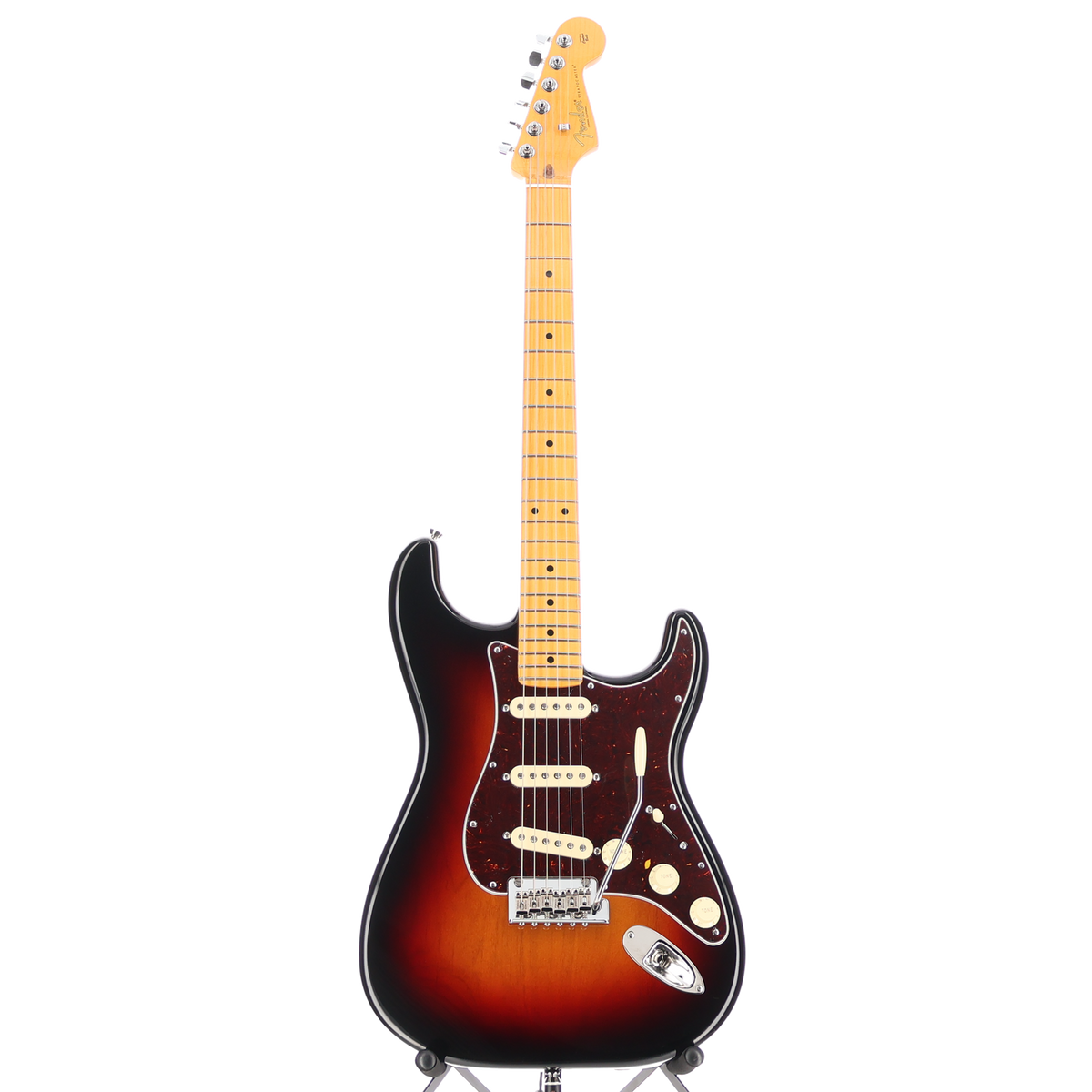 Fender American Professional Stratocaster, Maple Fingerboard, 3-Color Sunburst (E8) (44276)