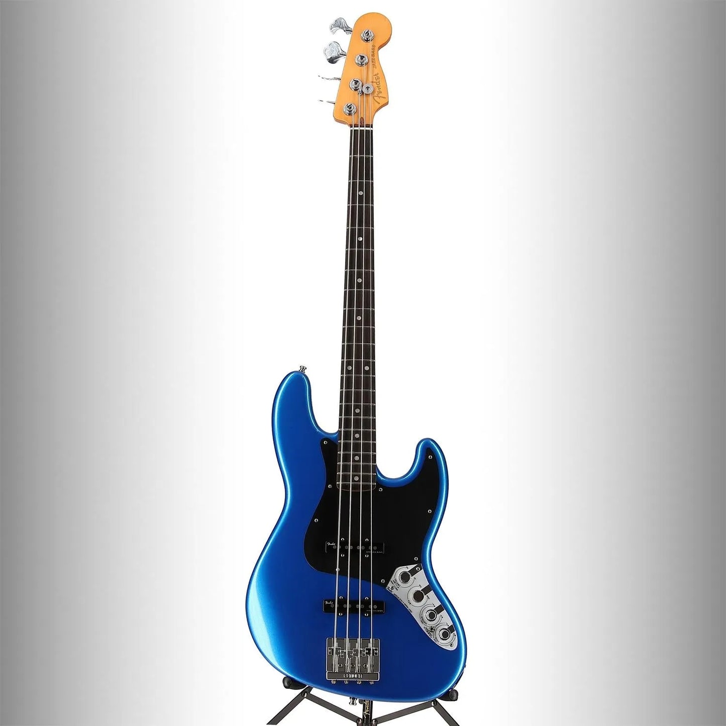 Fender American Ultra II Jazz Bass, Ebony Fingerboard, Noble Blue (EG9) (15423)