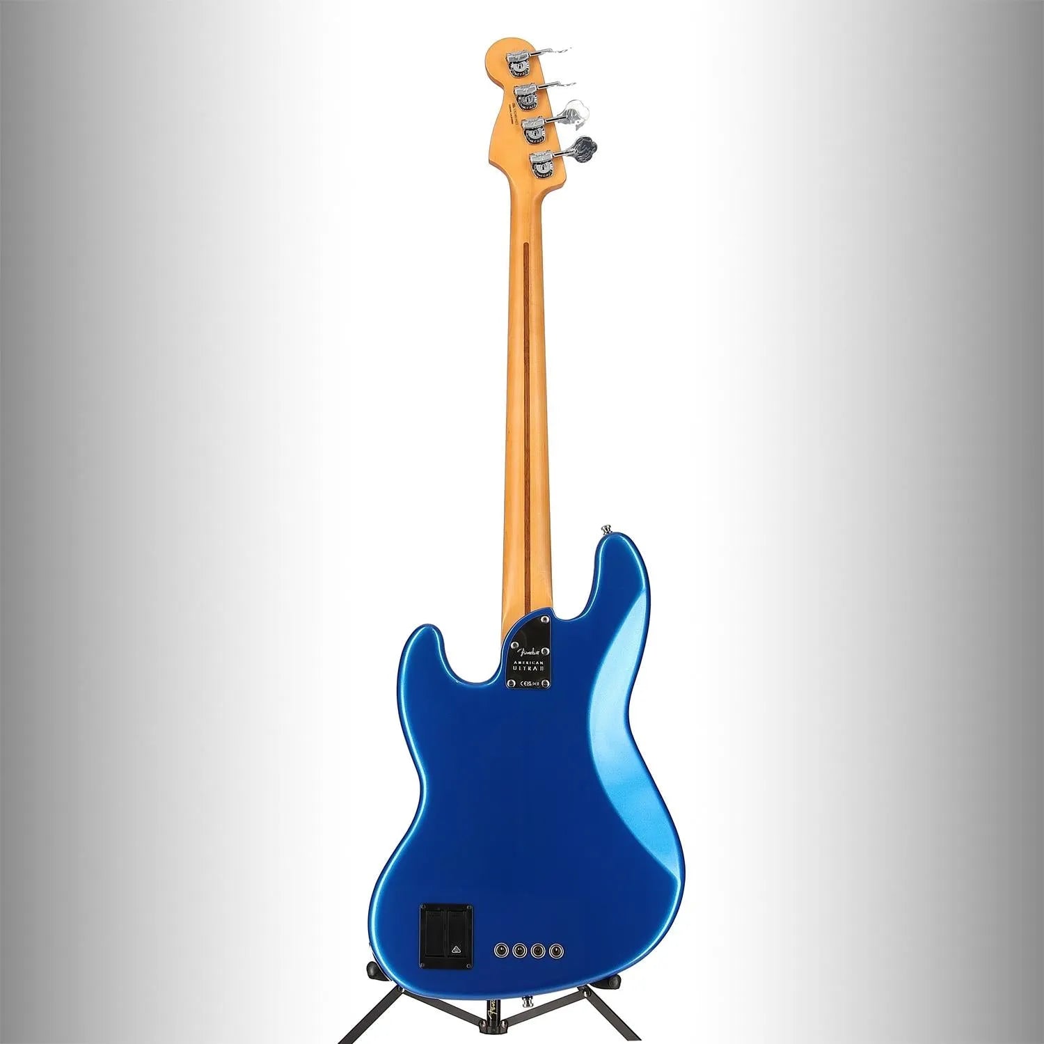 Fender American Ultra II Jazz Bass, Ebony Fingerboard, Noble Blue (EG9) (15423)