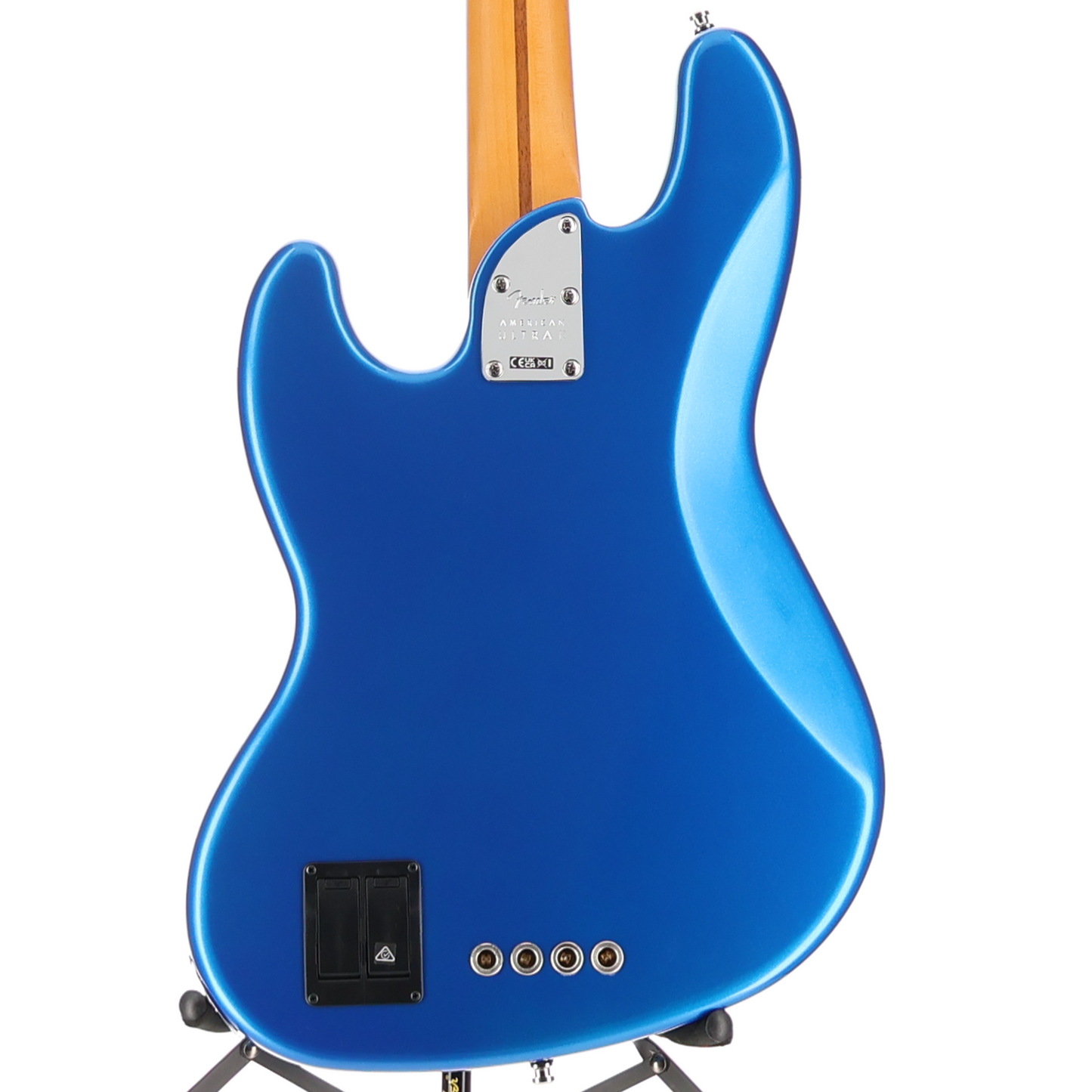 Fender American Ultra II Jazz Bass, Ebony Fingerboard, Noble Blue (H3) (24271)