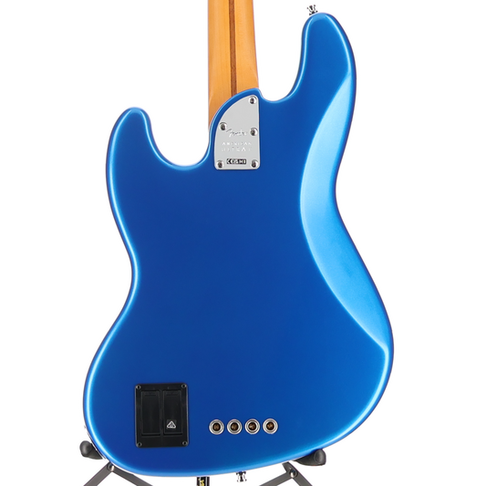 Fender American Ultra II Jazz Bass, Ebony Fingerboard, Noble Blue (H3) (24271)