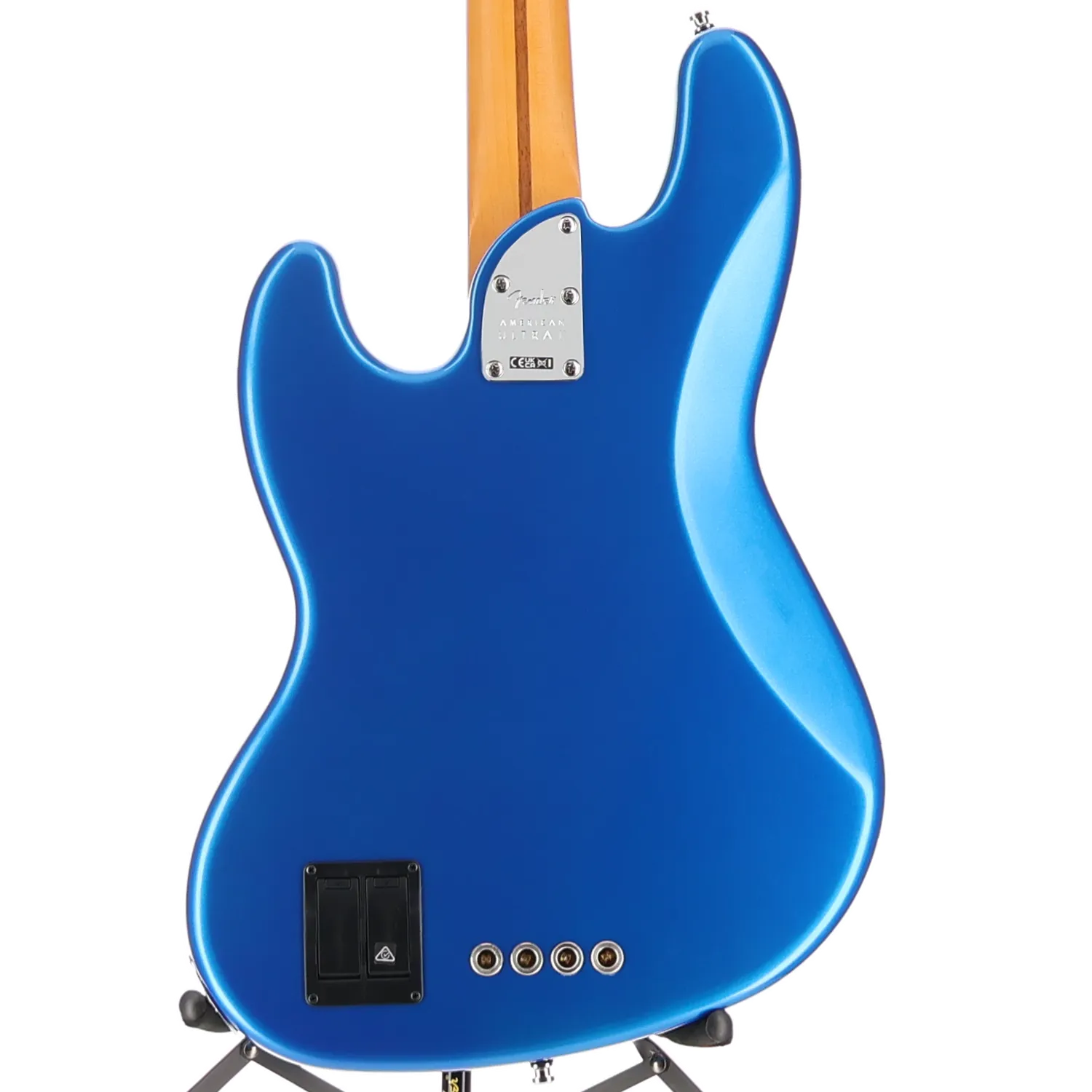 Fender American Ultra II Jazz Bass, Ebony Fingerboard, Noble Blue (H3) (24271)