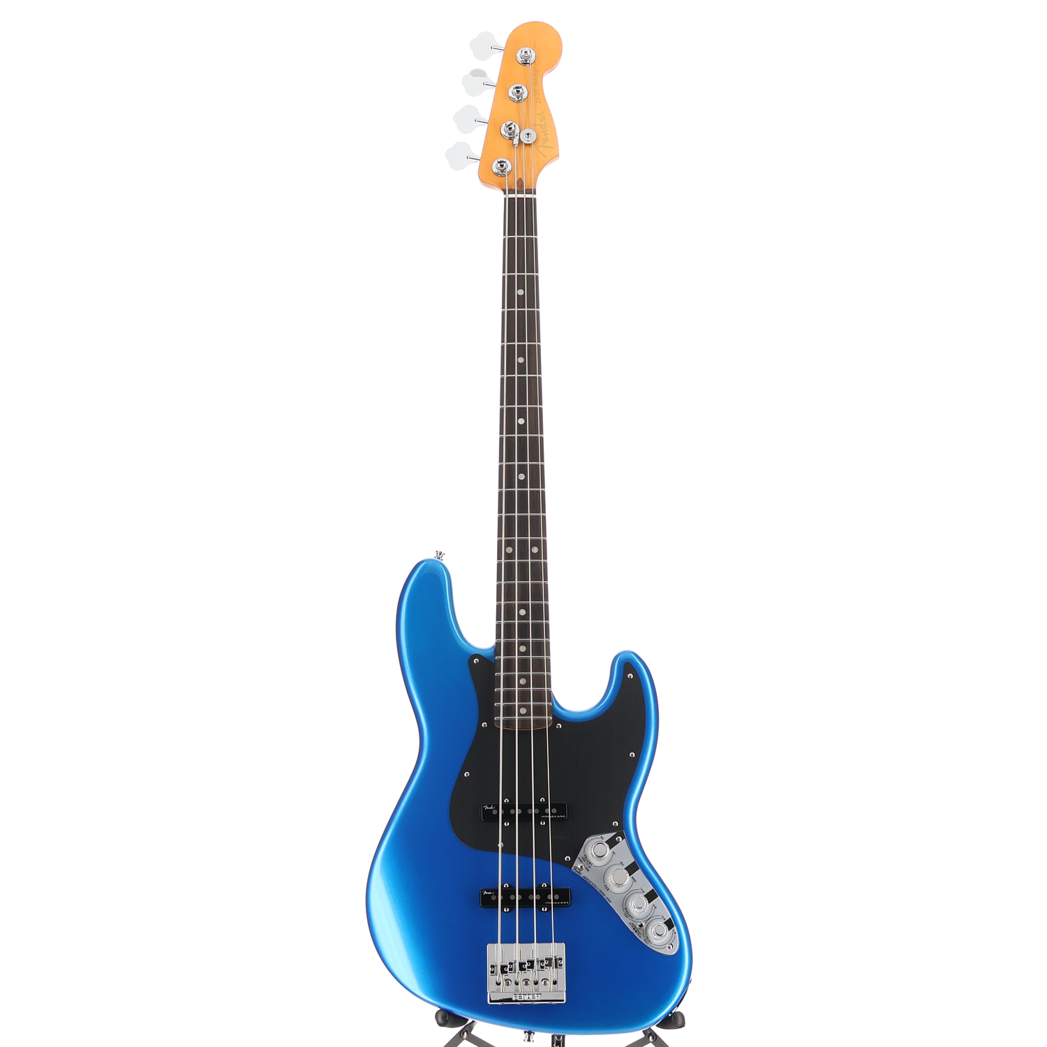 Fender American Ultra II Jazz Bass, Ebony Fingerboard, Noble Blue (H3) (24271)