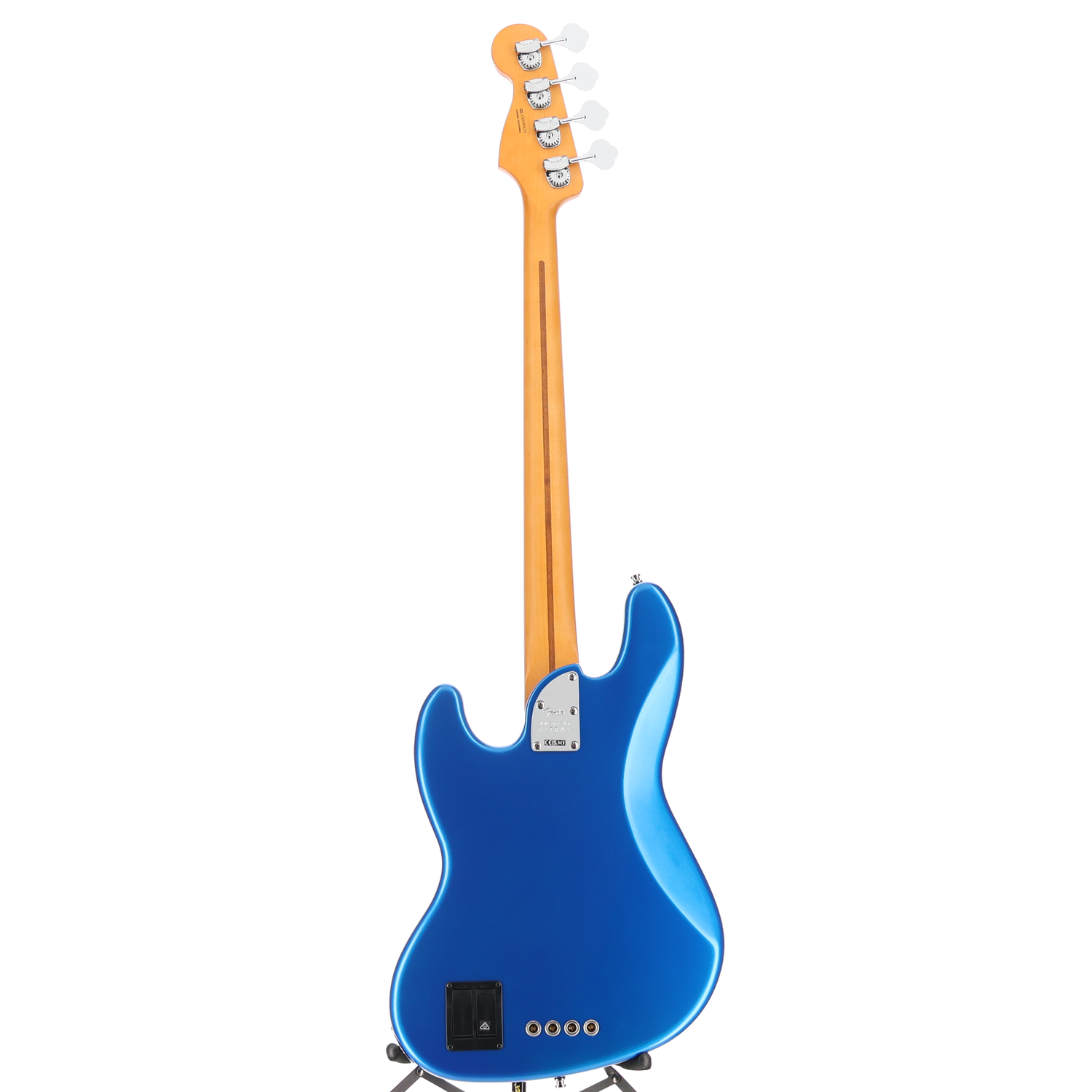 Fender American Ultra II Jazz Bass, Ebony Fingerboard, Noble Blue (H3) (24271)