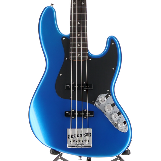 Fender American Ultra II Jazz Bass, Ebony Fingerboard, Noble Blue (H3) (24271)