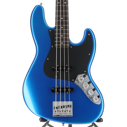 Fender American Ultra II Jazz Bass, Ebony Fingerboard, Noble Blue (H3) (24271)