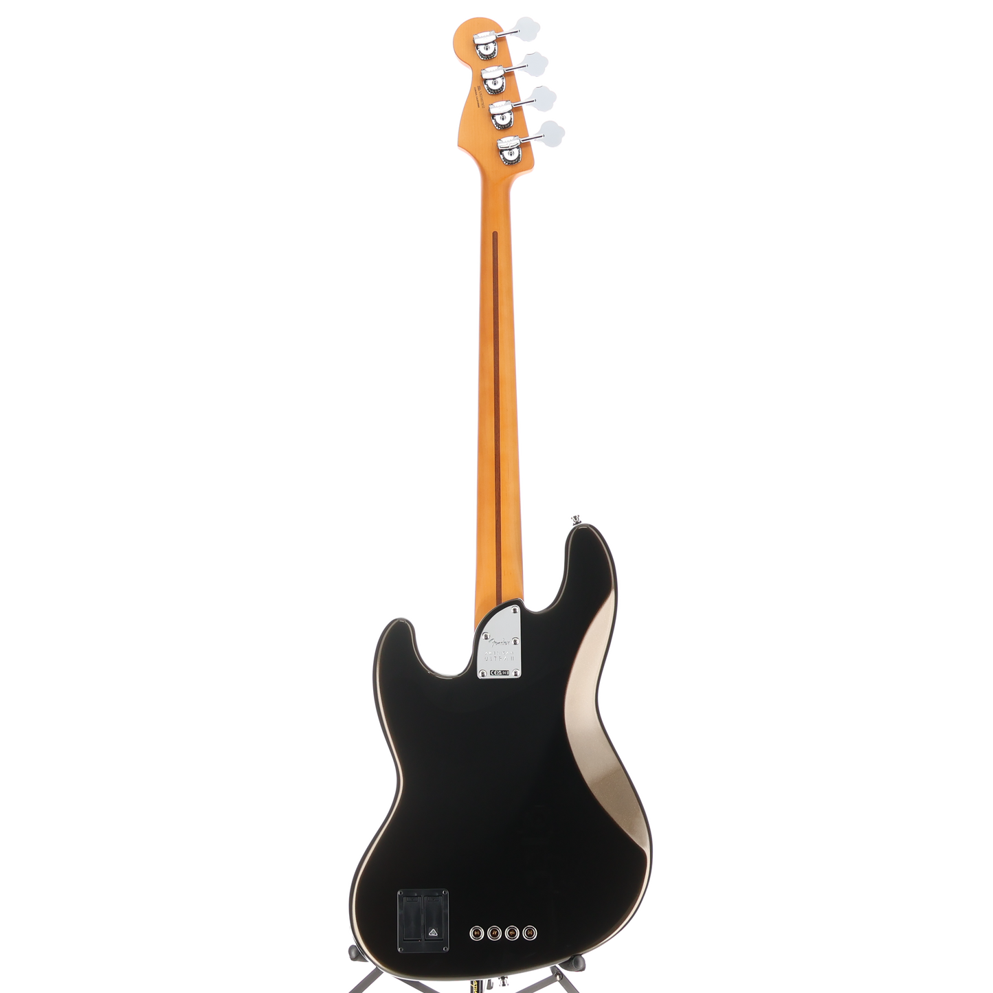 Fender American Ultra II Jazz Bass, Ebony Fingerboard, Texas Tea (X3) (27832)