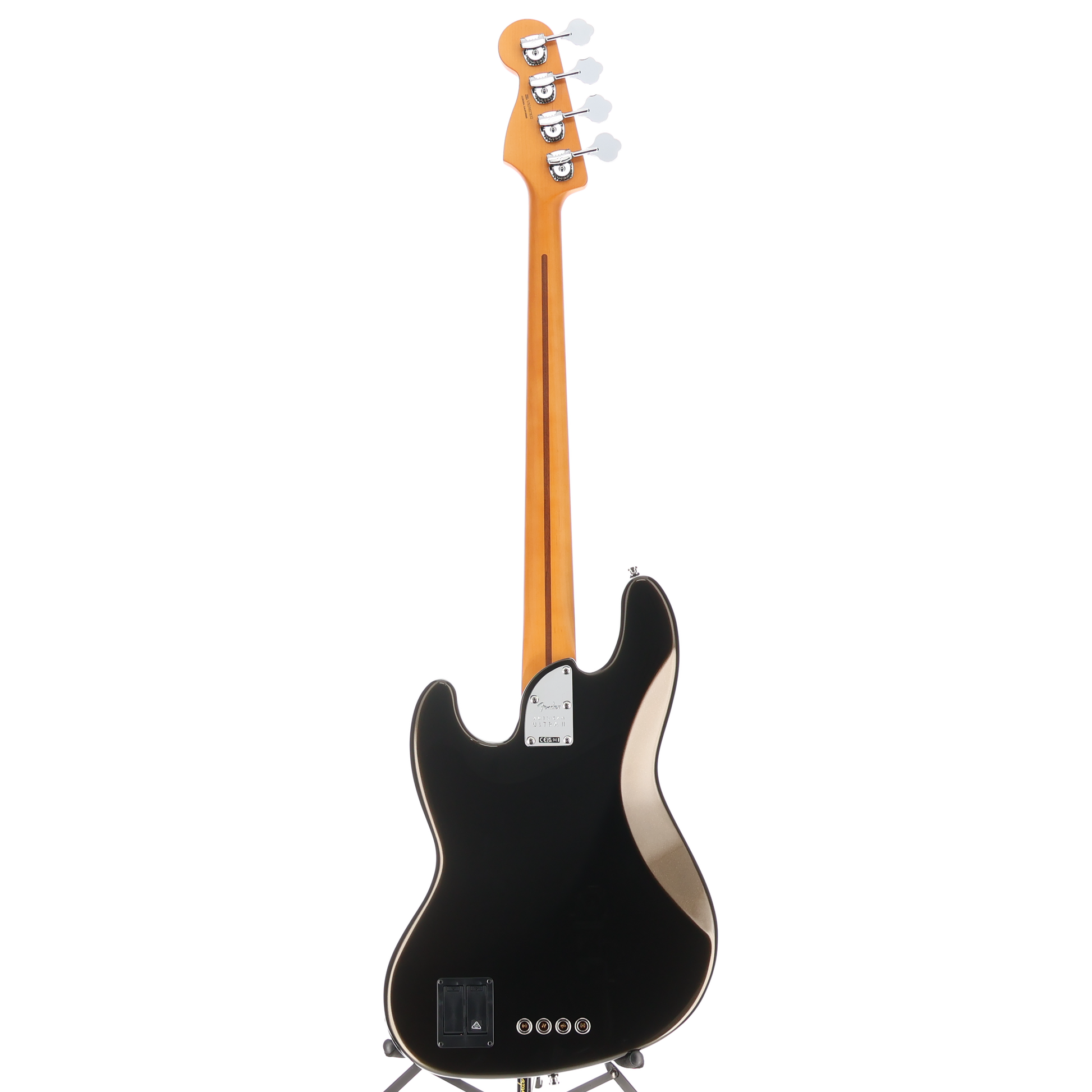 Fender American Ultra II Jazz Bass, Ebony Fingerboard, Texas Tea (X3) (27832)