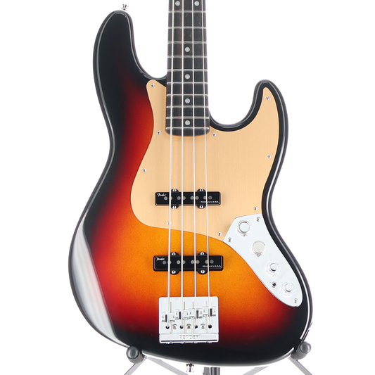 Fender American Ultra II Jazz Bass, Ebony Fingerboard, Ultraburst (H4) (06417)