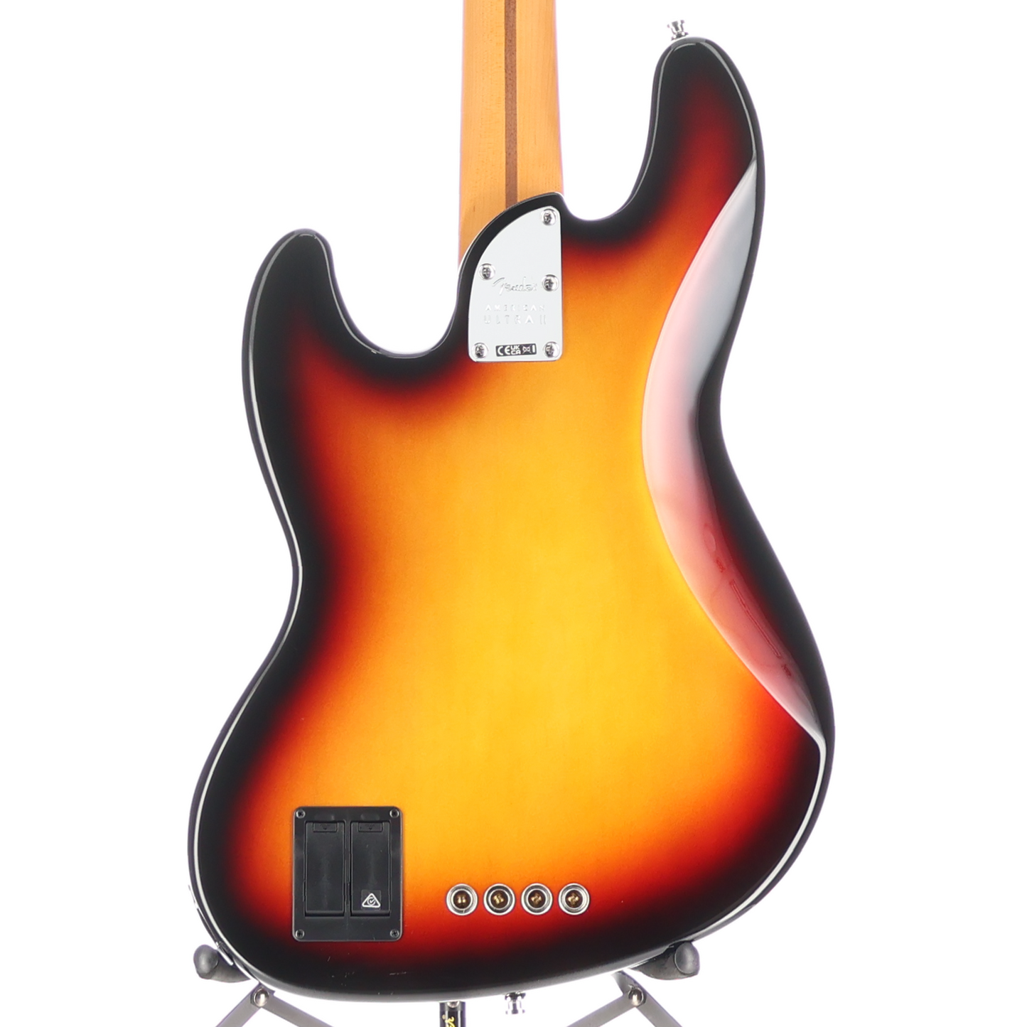 Fender American Ultra II Jazz Bass, Ebony Fingerboard, Ultraburst (P13) (30445)