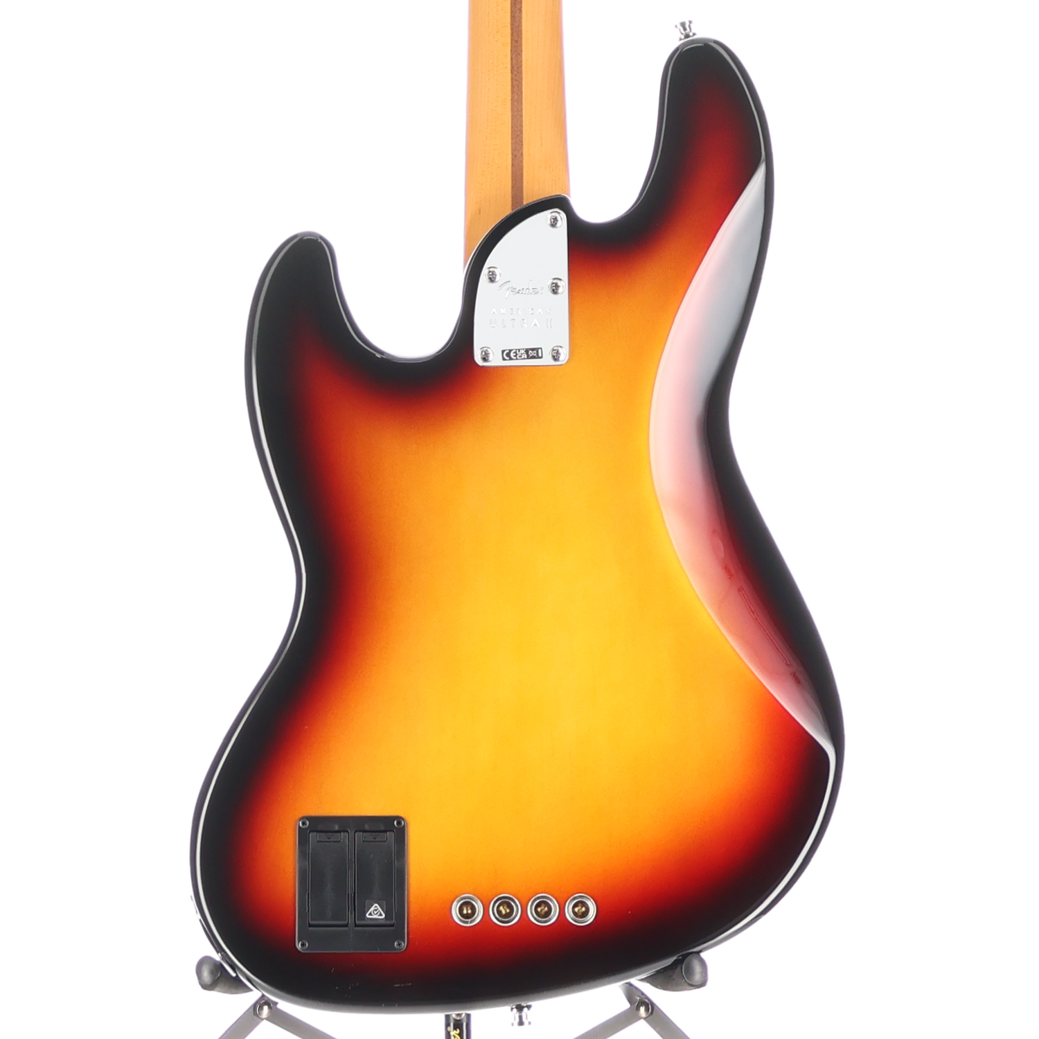 Fender American Ultra II Jazz Bass, Ebony Fingerboard, Ultraburst (P13) (30445)