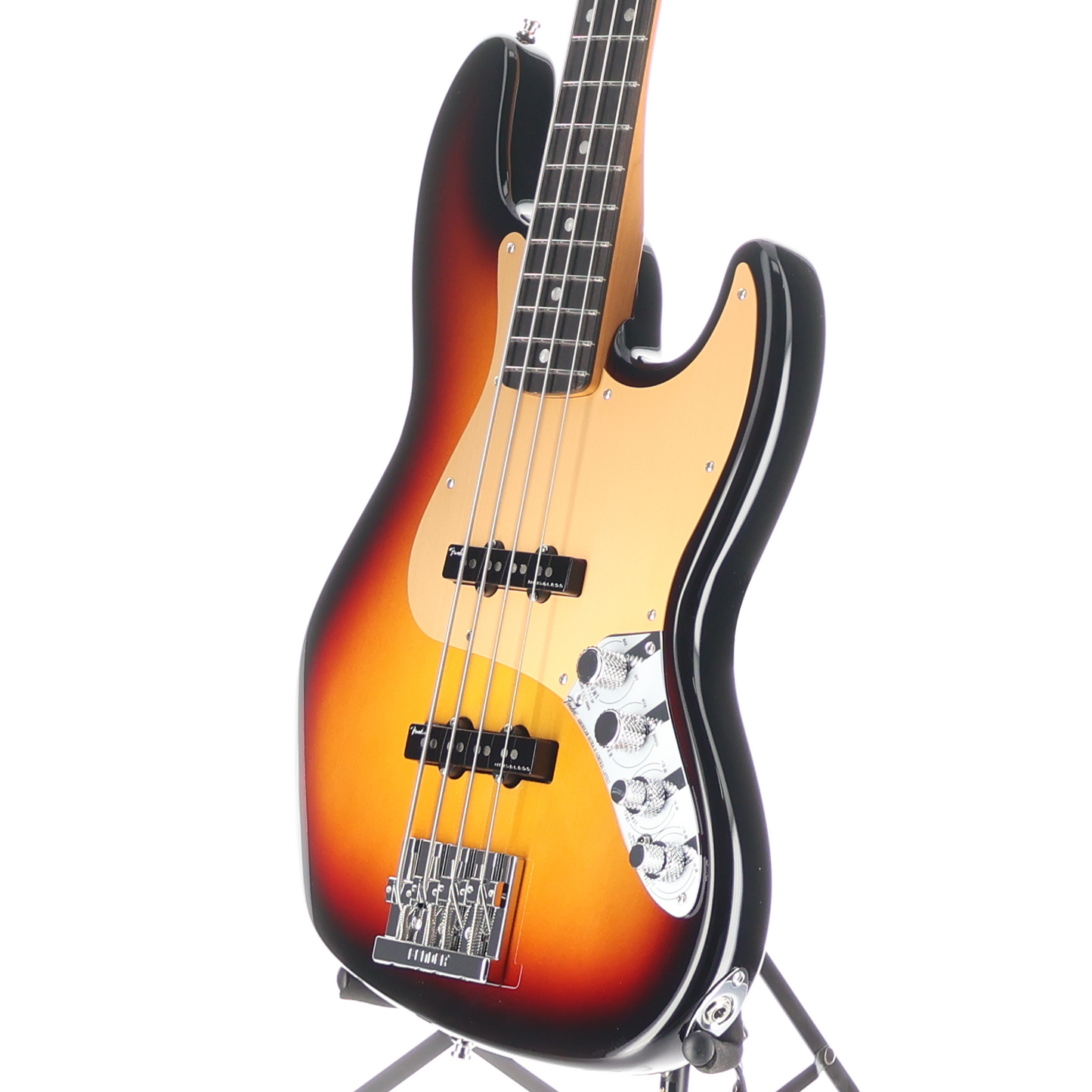 Fender American Ultra II Jazz Bass, Ebony Fingerboard, Ultraburst (P13) (30445)