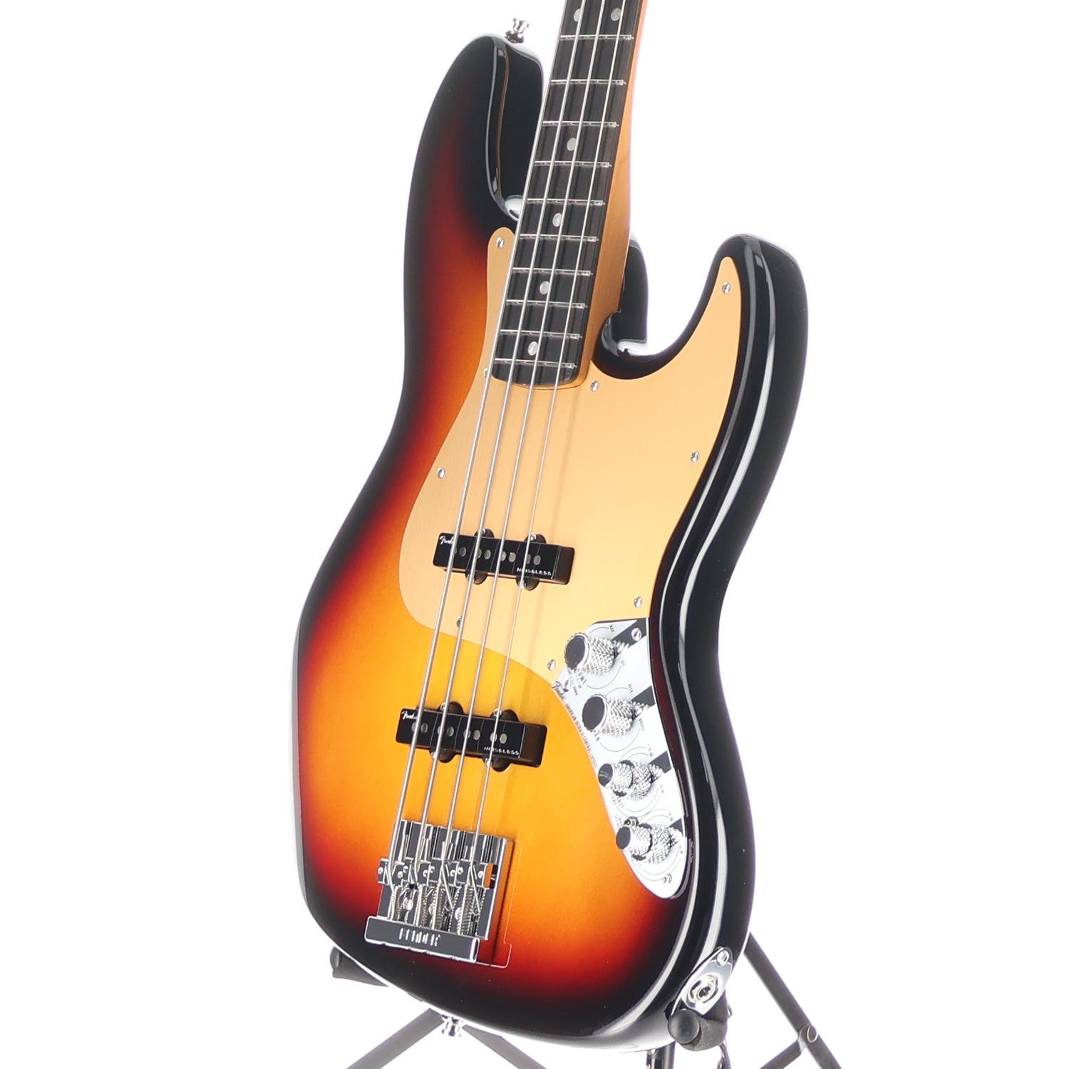 Fender American Ultra II Jazz Bass, Ebony Fingerboard, Ultraburst (P13) (30445)