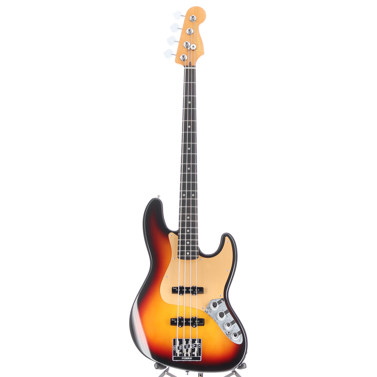 Fender American Ultra II Jazz Bass, Ebony Fingerboard, Ultraburst (P13) (30445)