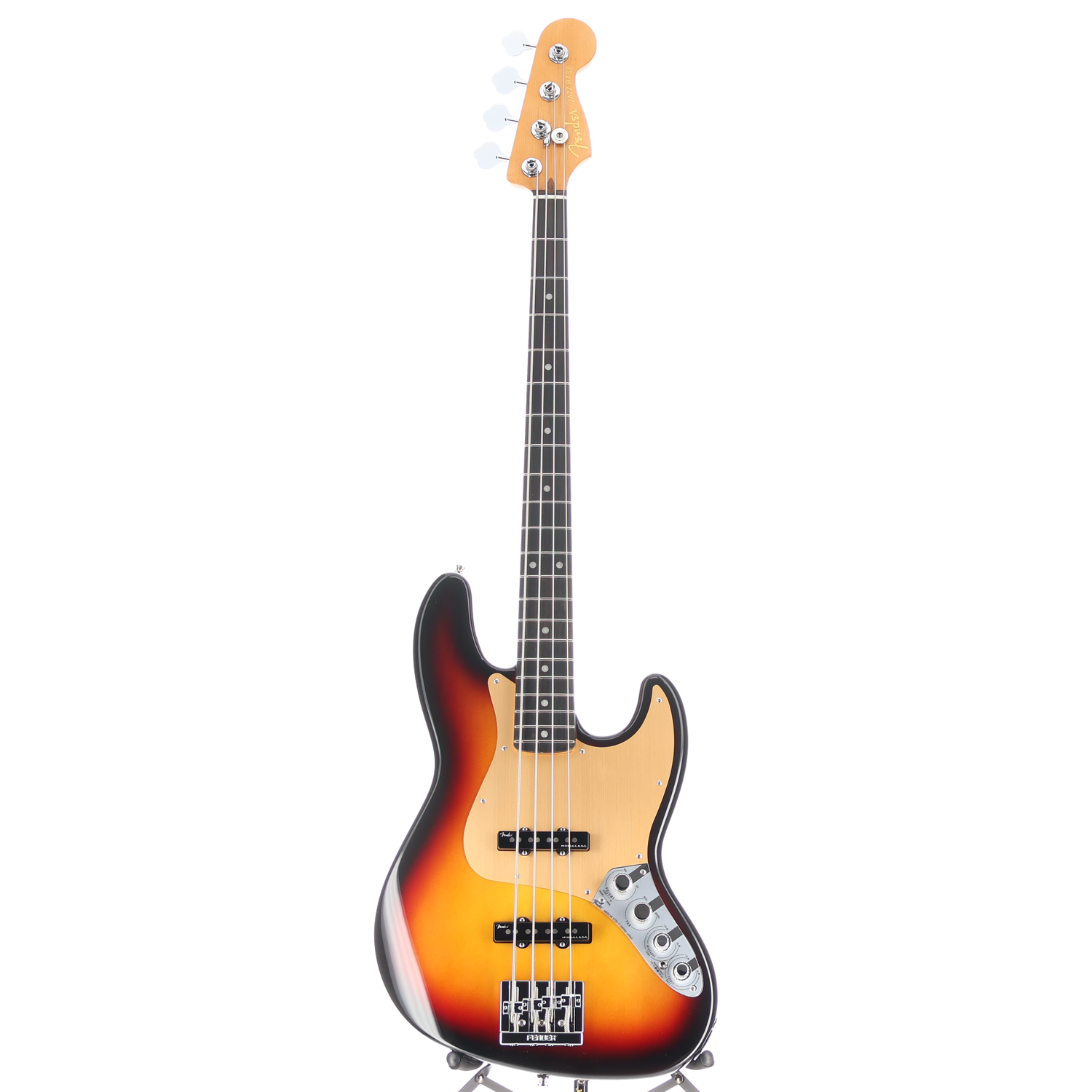Fender American Ultra II Jazz Bass, Ebony Fingerboard, Ultraburst (P13) (30445)