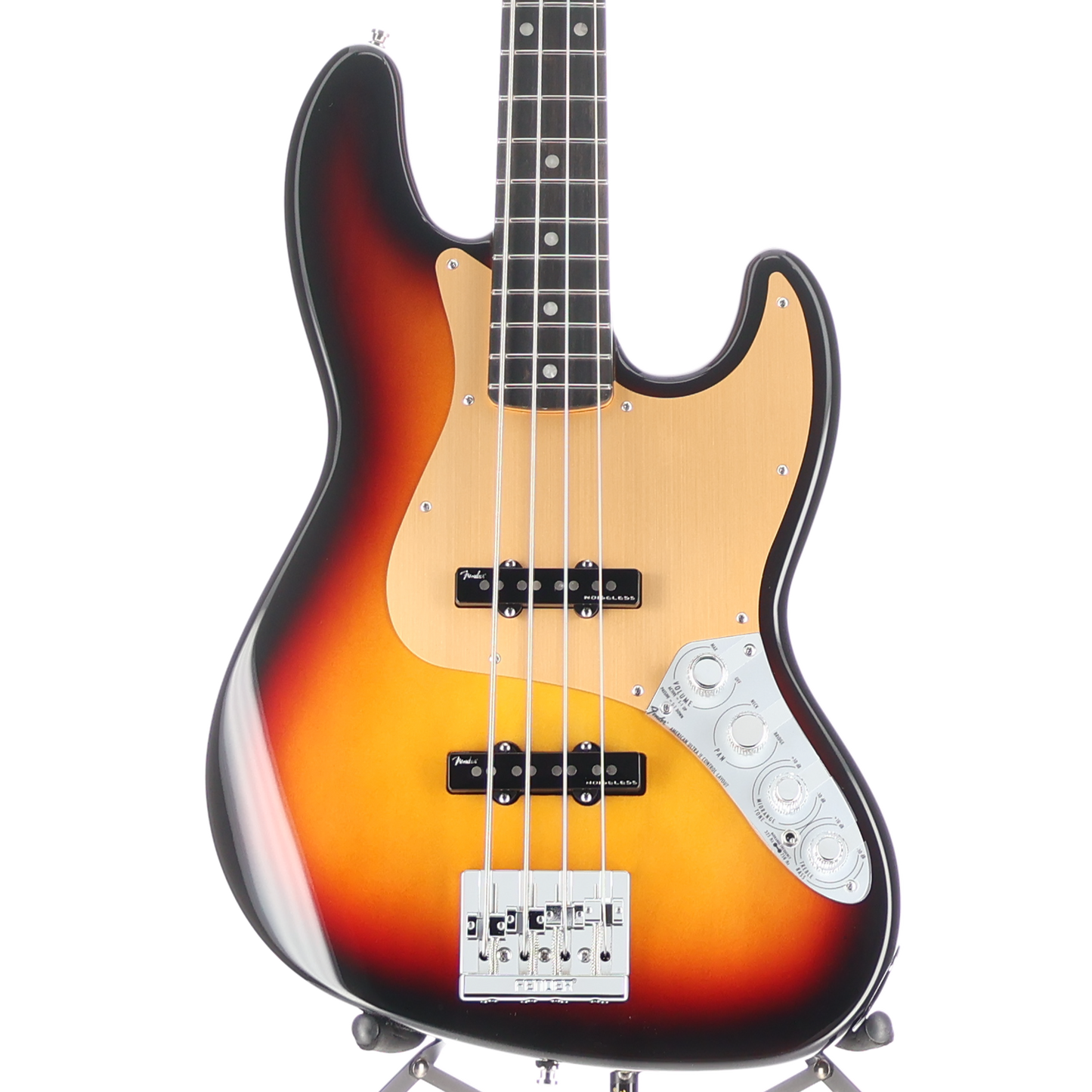 Fender American Ultra II Jazz Bass, Ebony Fingerboard, Ultraburst (P13) (30445)