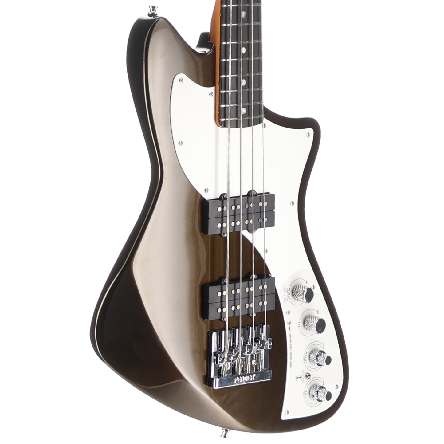 Fender American Ultra II Meteora Bass, Ebony Fingerboard, Texas Tea (D4) (34279)
