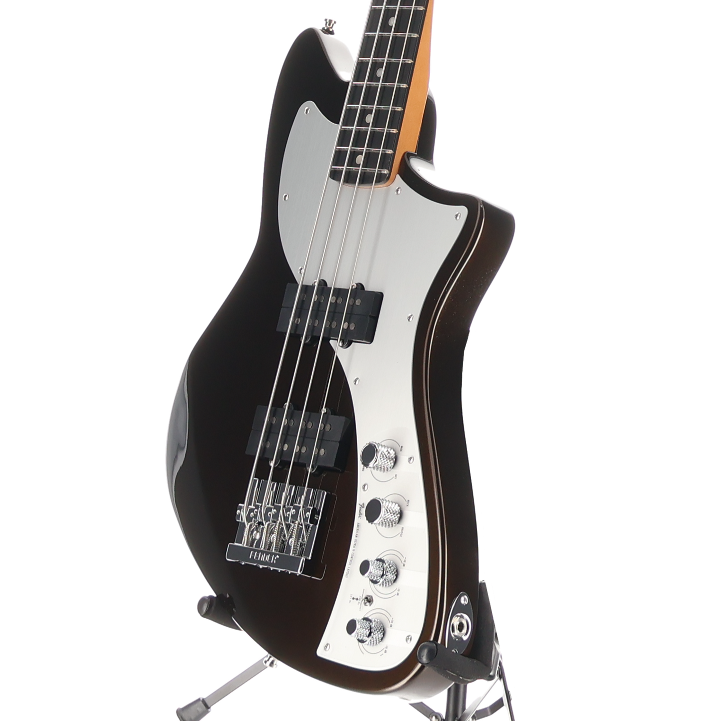 Fender American Ultra II Meteora Bass, Ebony Fingerboard, Texas Tea (G12)(386165) (38616)