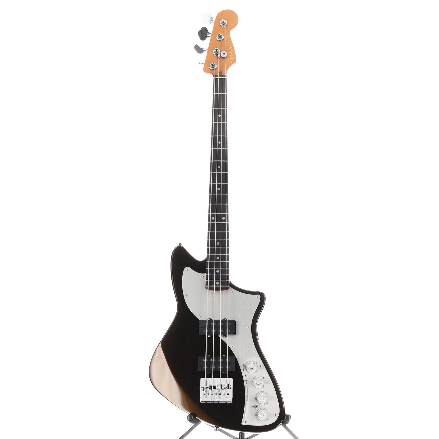 Fender American Ultra II Meteora Bass, Ebony Fingerboard, Texas Tea (G12)(386165) (38616)