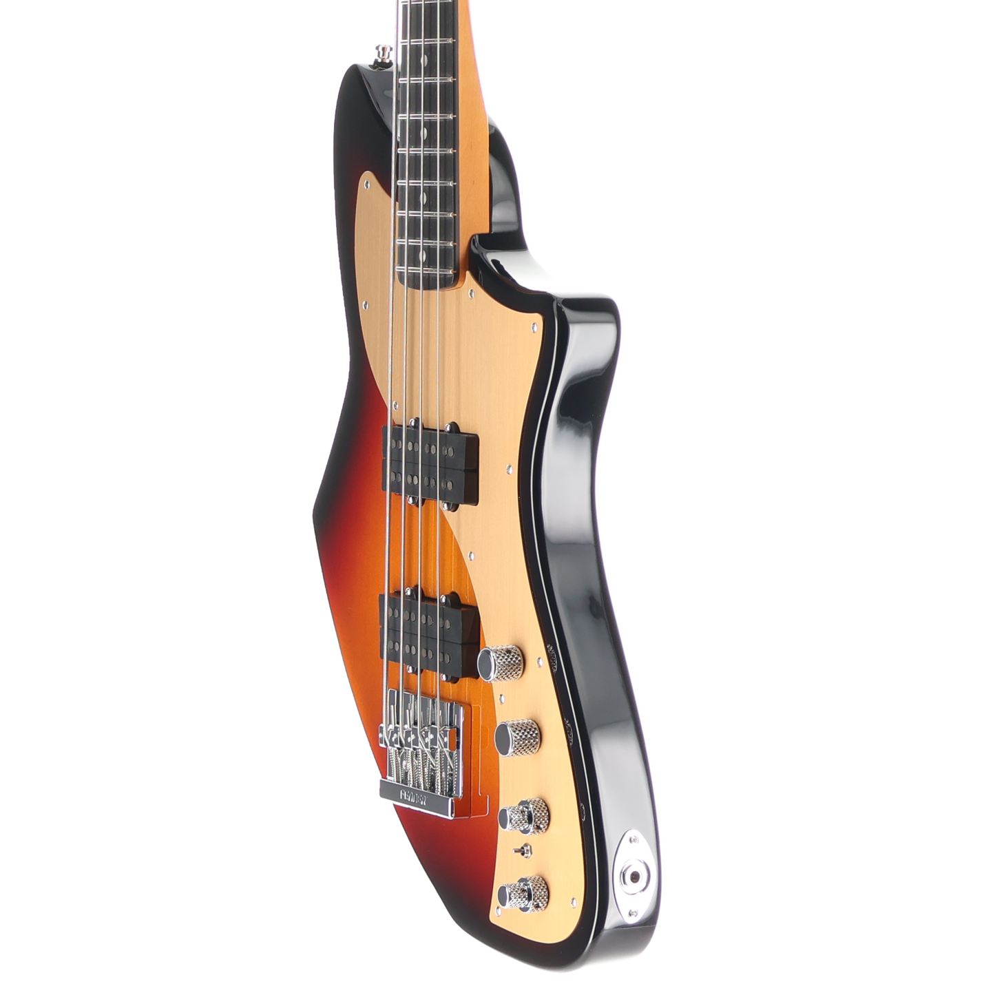 Fender American Ultra II Meteora Bass, Ebony Fingerboard Ultraburst (H4) (36001)