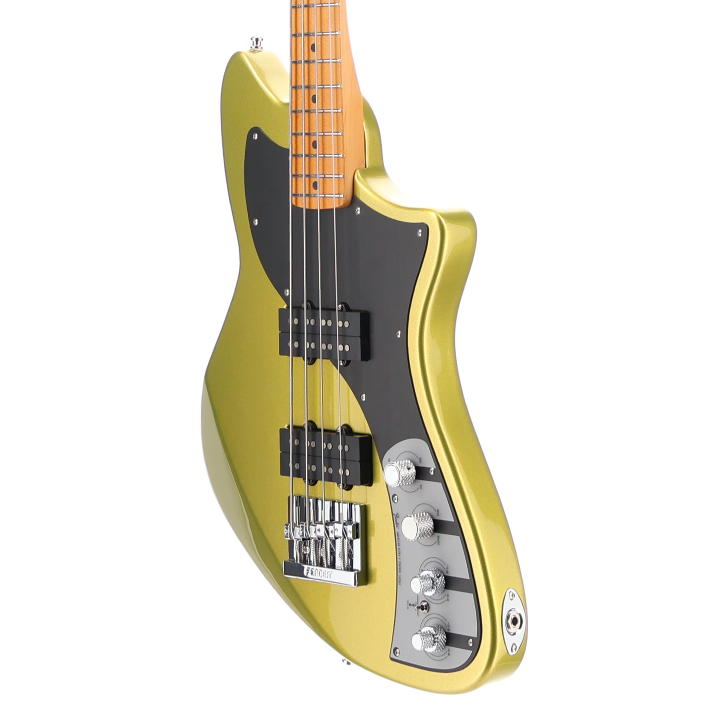 Fender American Ultra II Meteora Bass, Maple Fingerboard, Solar Flare (RC2) (62958)