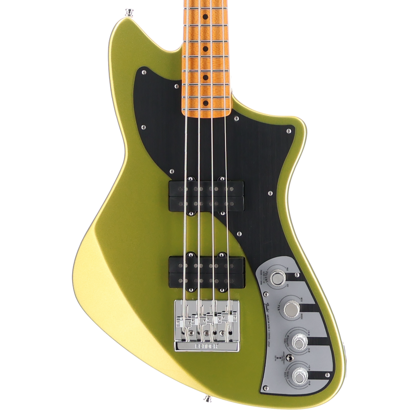 Fender American Ultra II Meteora Bass, Maple Fingerboard, Solar Flare (RC2) (62958)