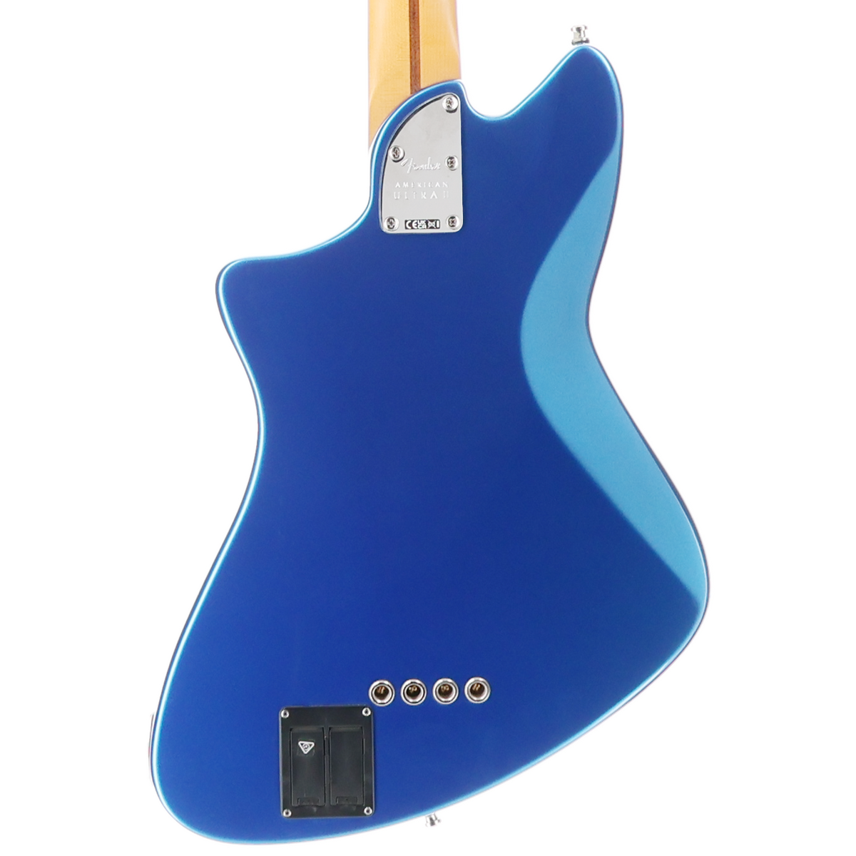 Fender American Ultra II Meteora Bass, Stratto Blue Gold Custom Paint (8962) (B8) (38962)