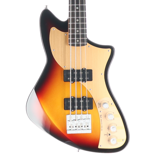 Fender American Ultra II Meteora Bass, Ultraburst, Plays Great (K12) (06977)