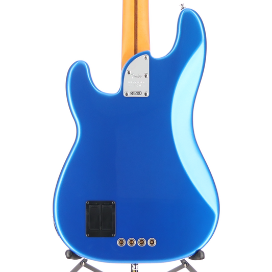 Fender American Ultra II Precision Bass, Ebony Fingerboard, Noble Blue (H11) (34273)