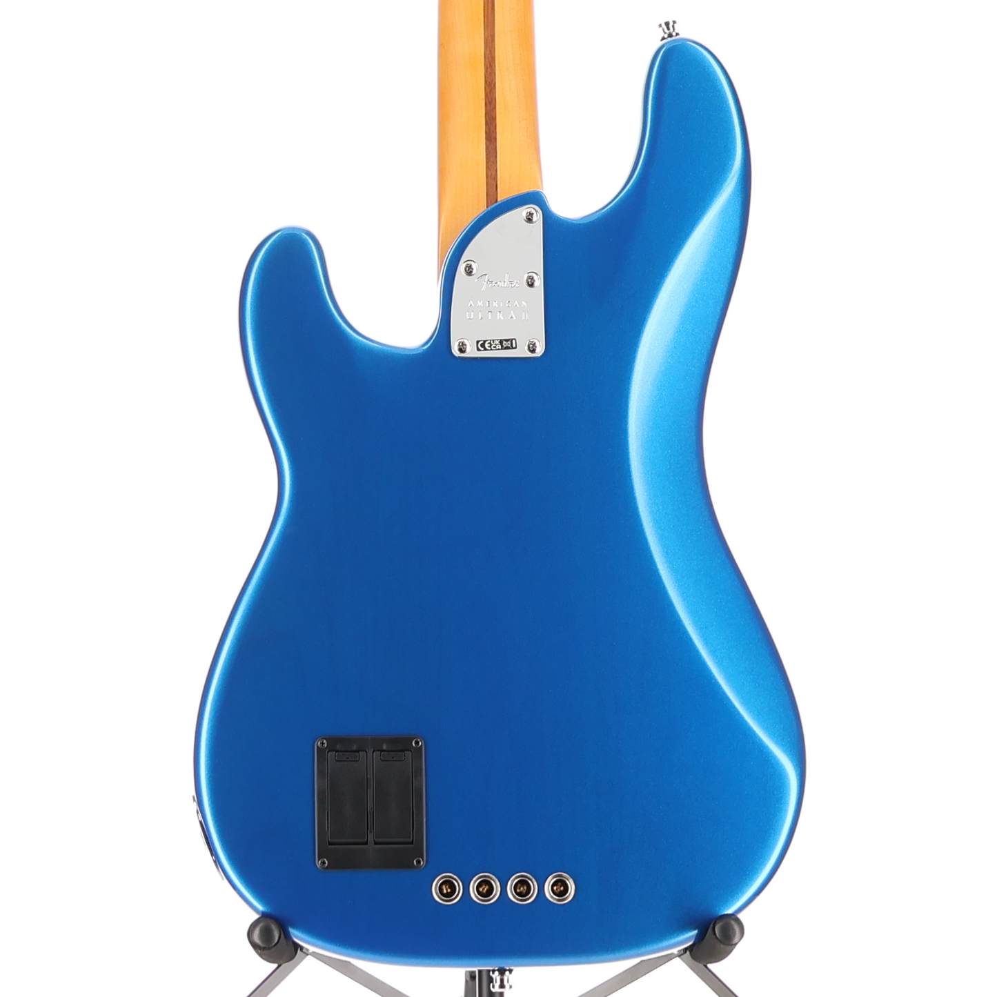 Fender American Ultra II Precision Bass, Ebony Fingerboard, Noble Blue (H12) (16685)