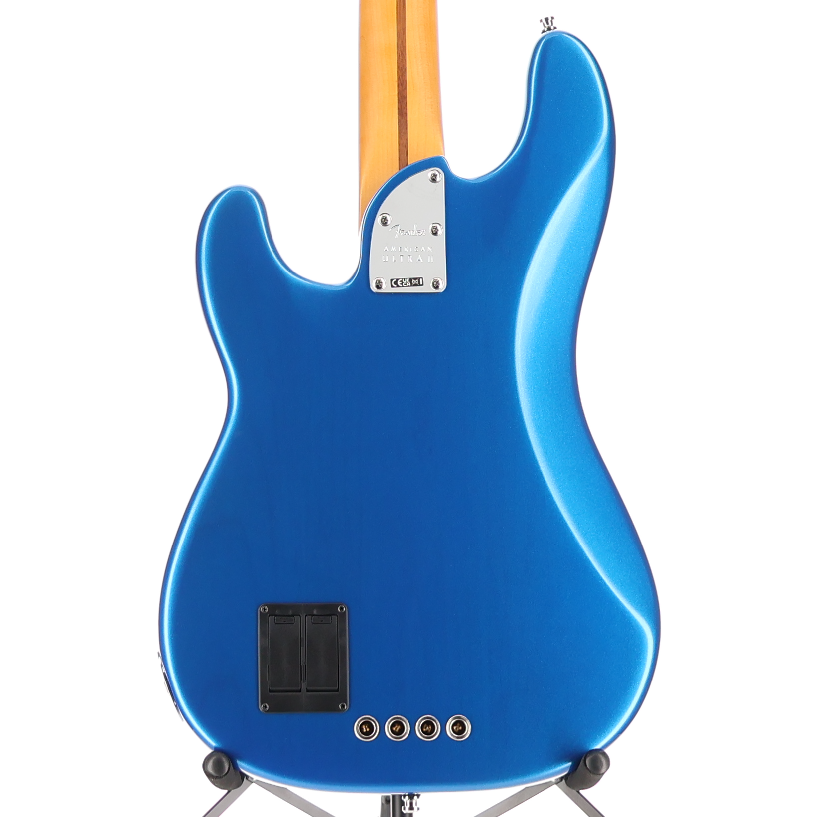 Fender American Ultra II Precision Bass, Ebony Fingerboard, Noble Blue (H12) (16685)