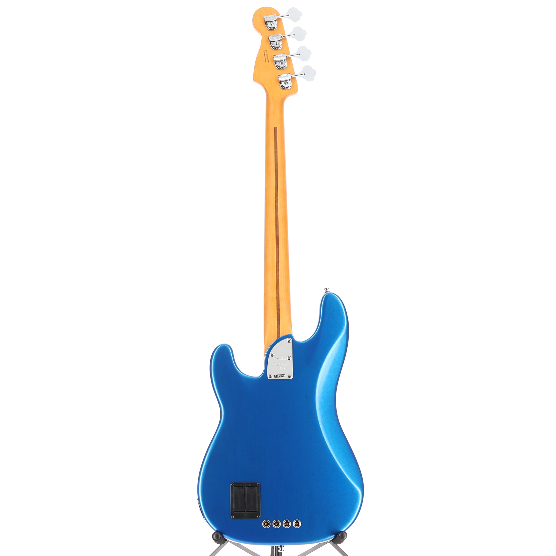 Fender American Ultra II Precision Bass, Ebony Fingerboard, Noble Blue (H12) (16685)