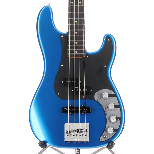 Fender American Ultra II Precision Bass, Ebony Fingerboard, Noble Blue (H12) (16685)