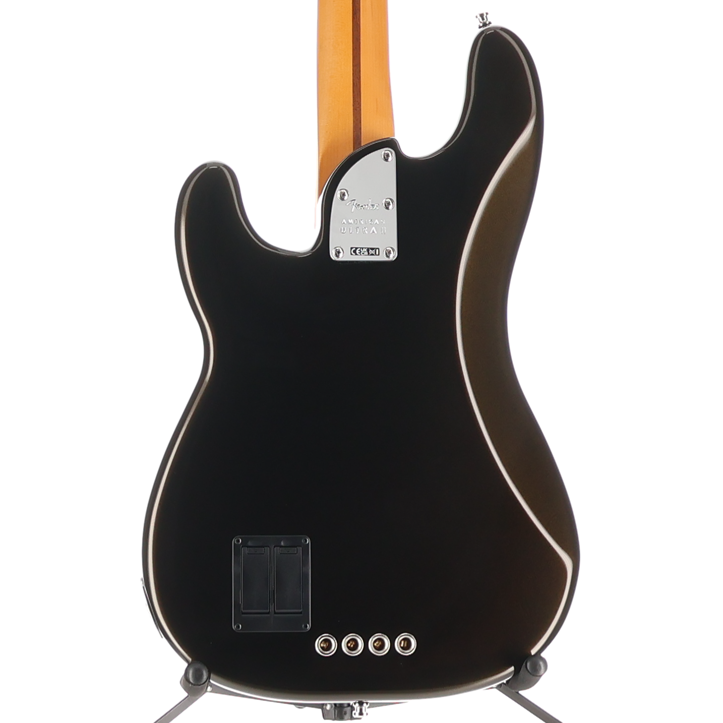 Fender American Ultra II Precision Bass®, Ebony Fingerboard, Texas Tea (P2) (02768)