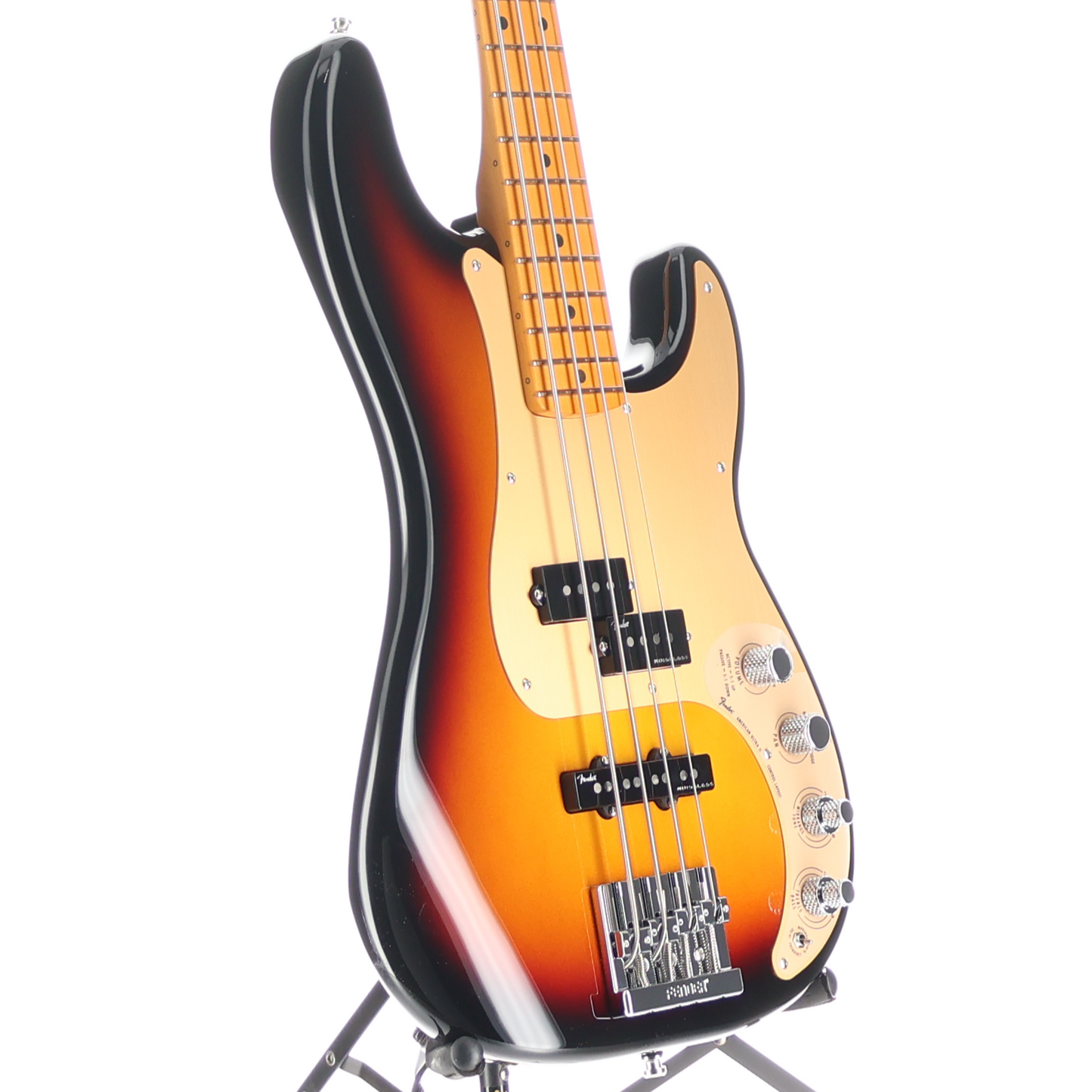 Fender American Ultra II Precision Bass, Maple Fingerboard, Ultraburst (H4) (25072)