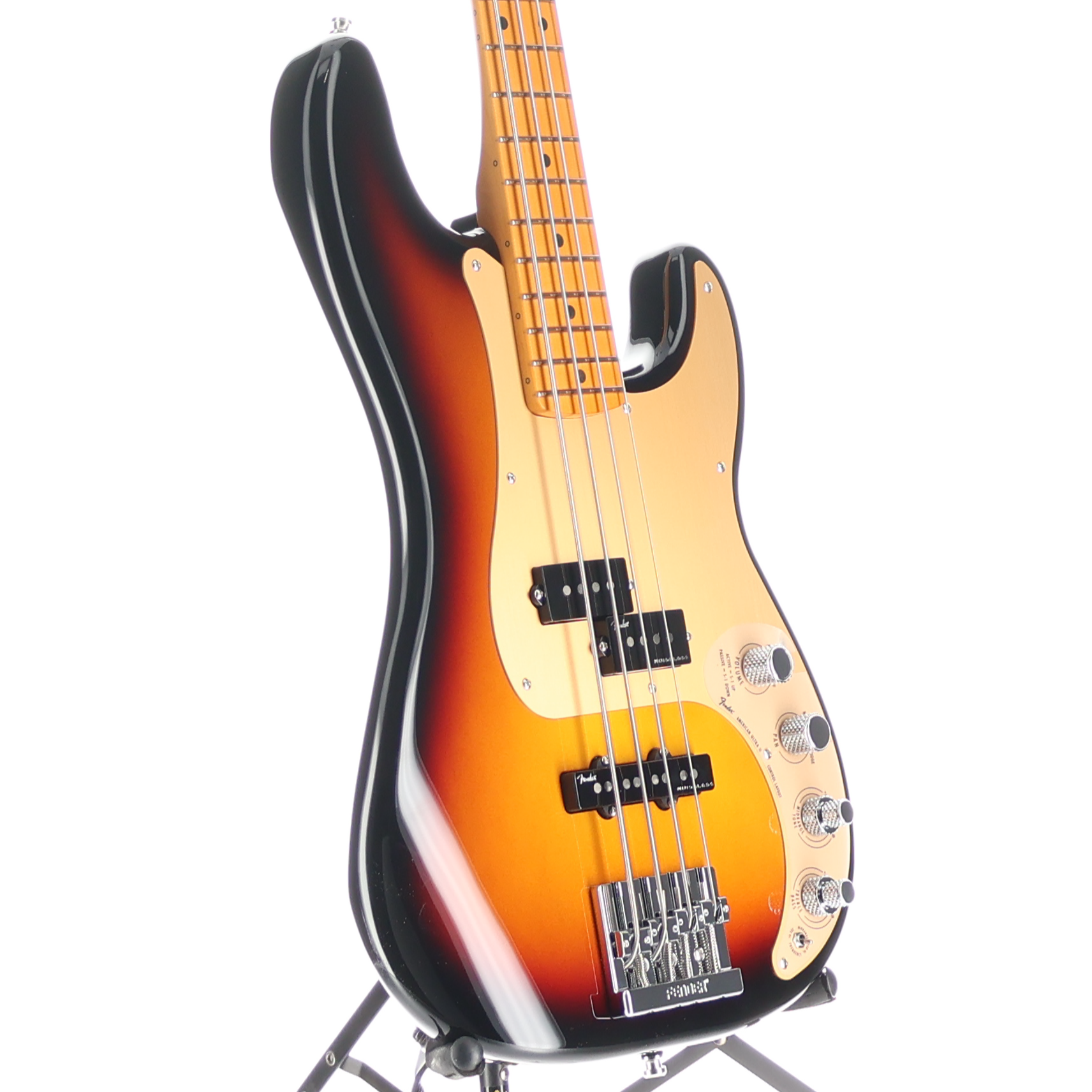 Fender American Ultra II Precision Bass, Maple Fingerboard, Ultraburst (H4) (25072)